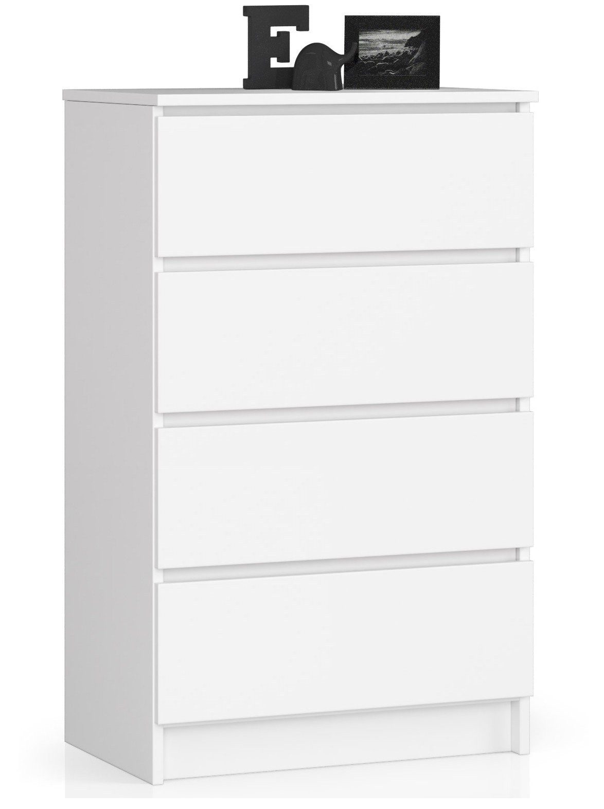 Raumhirsch Furniture Kommode mit 4 Schubladen Sideboard 60 cm Schrank Anrichte Wohnschrank, (viele Farbvarianten - Maße : 99 x 60 x 40 cm) - Hochwertig & stabil – Bild 2 von 5