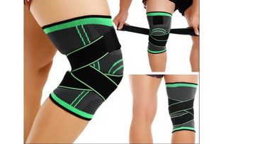 Rötting Design Kniebandage Rötting Sports 2 Kniebandagen Sportbandage Kniestütze neongrün/schwarz