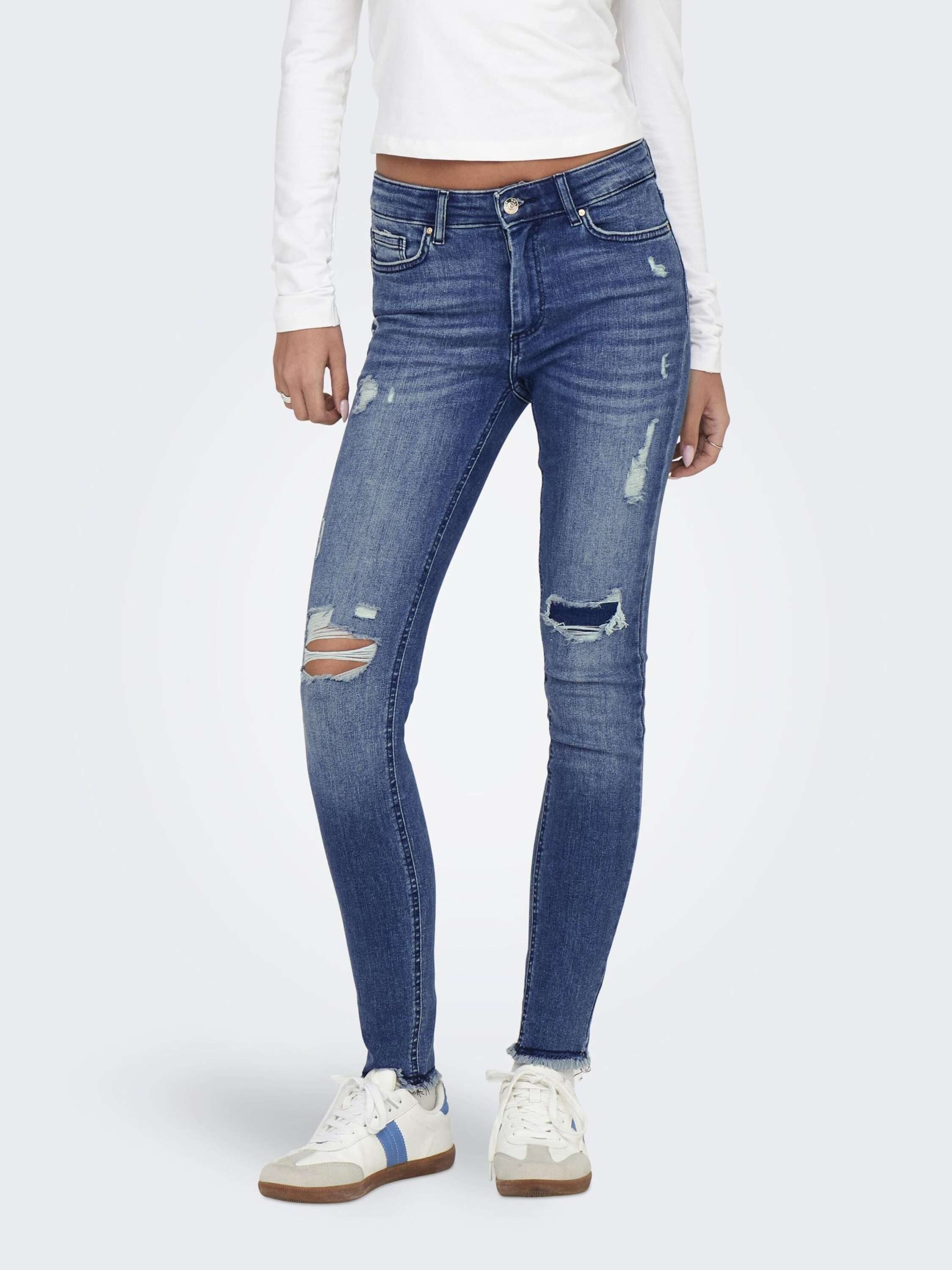 ONLY 7/8-Jeans ONLBlush (1-tlg) Fransen