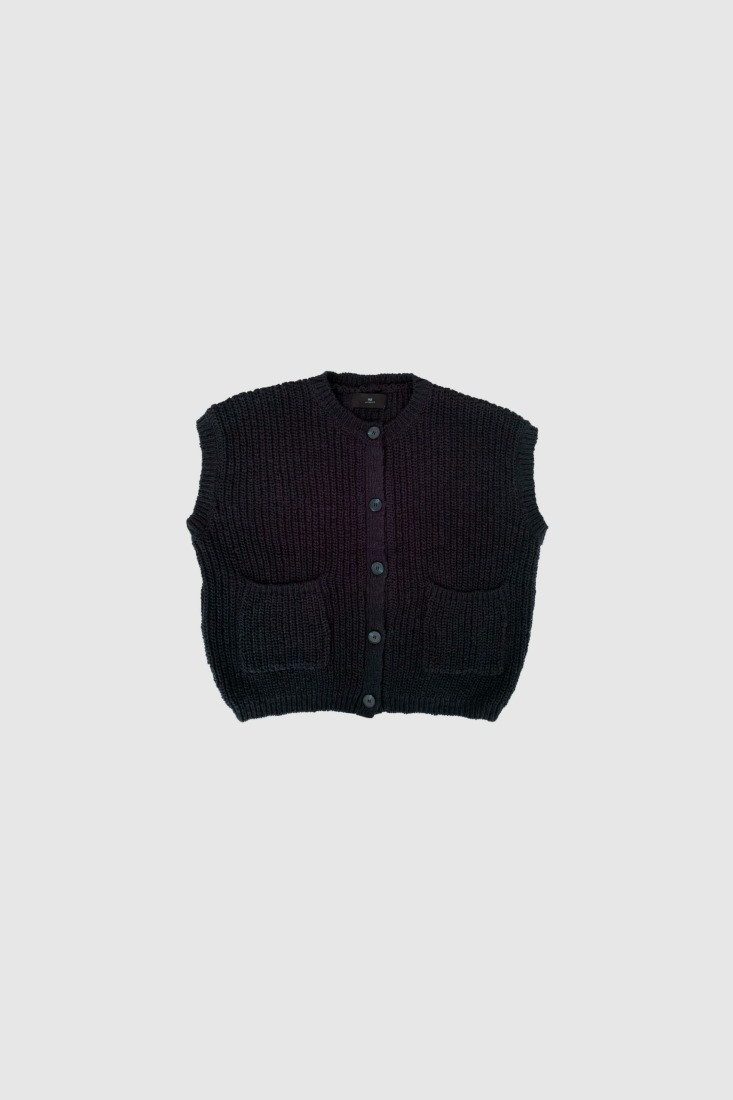 WithBlack Strickweste