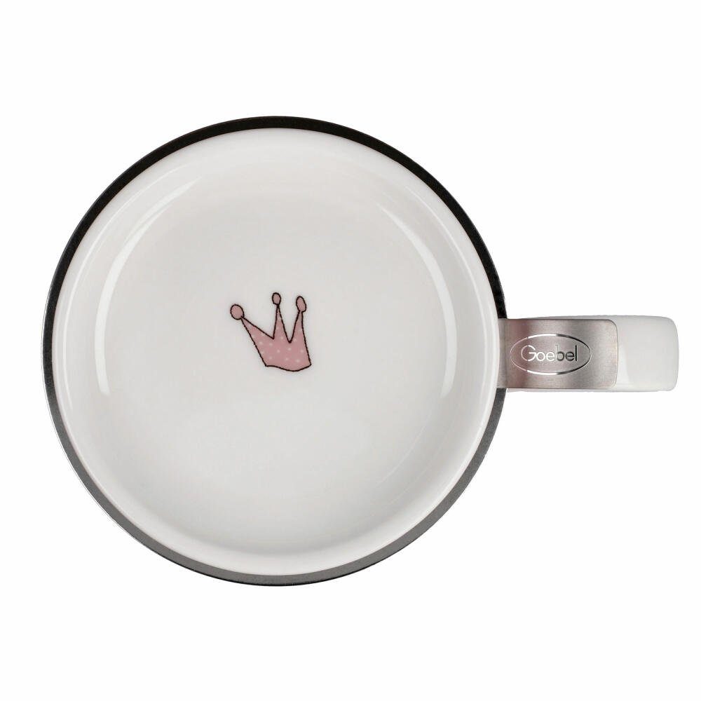 Goebel Tasse Barbara Freundlieb - Ich nix, muss Bone gar China, Metall Fine