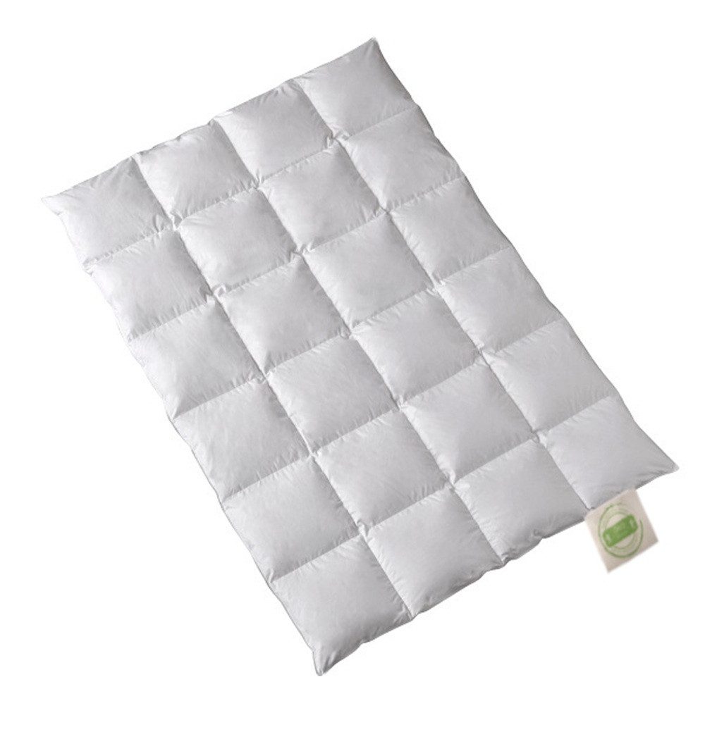 Öko Daune Daunenbettdecke Winterdecke Daune recycelt nachhaltig, Füllung: Daune, Füllung nicht spezifiziert, recycelte Daune