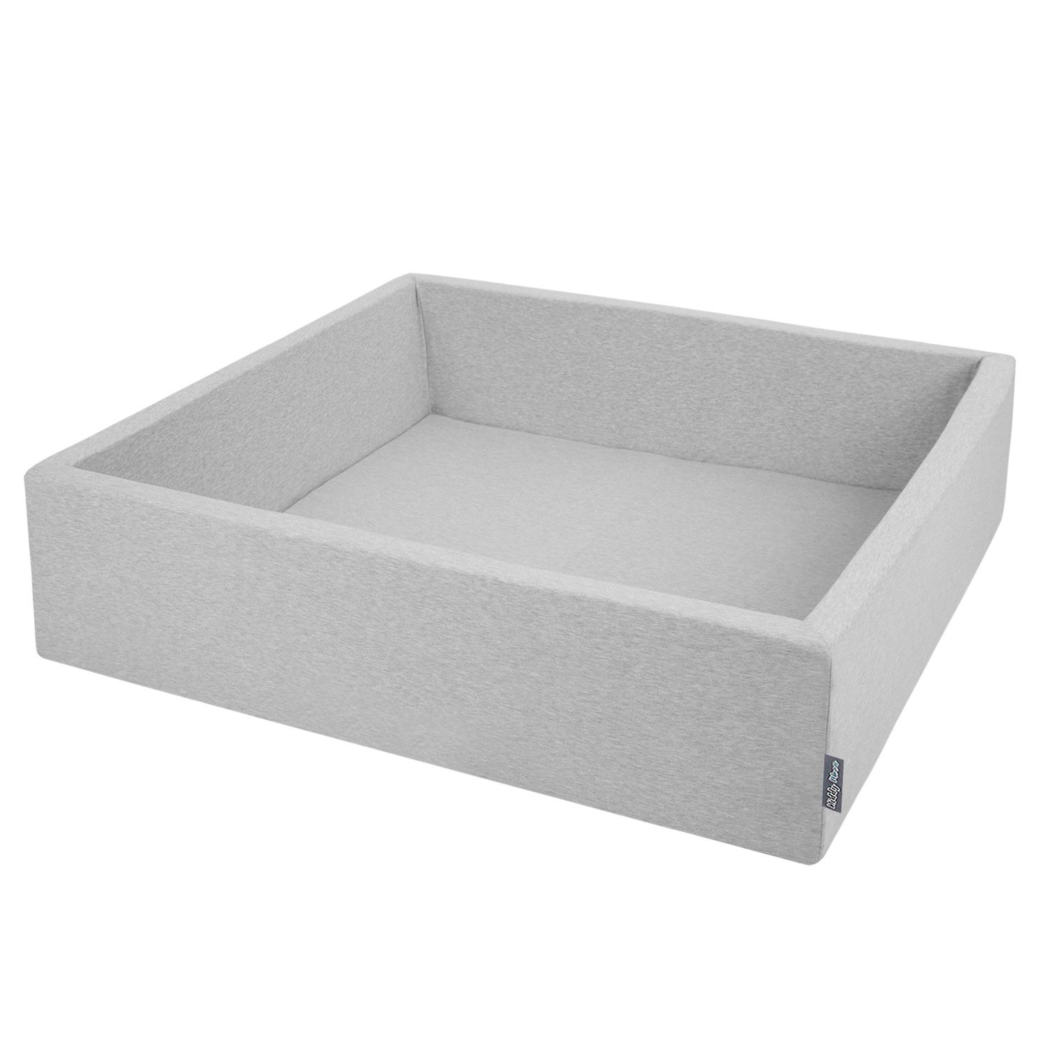 KiddyMoon Bällebad 120-KW30D, (Bällepool mit bunten Bällen, 0-tlg), Bällepool Eckig