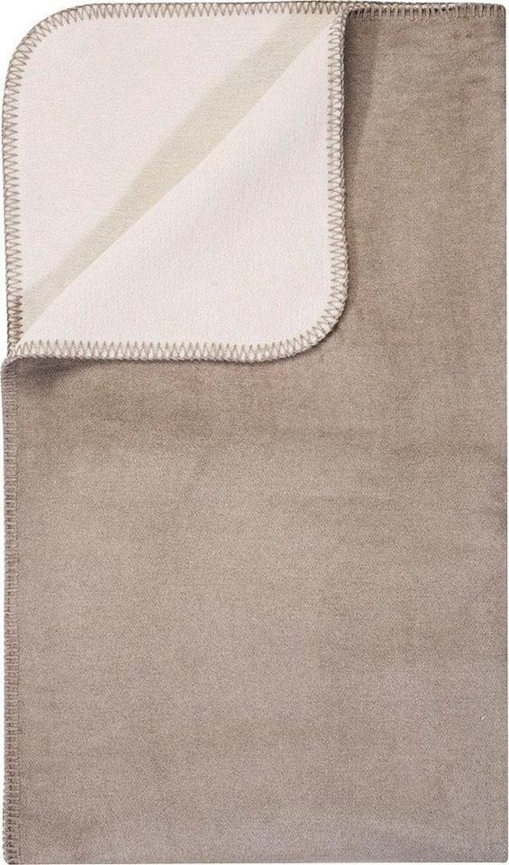 Wohndecke HOBART, PAD, Zweifarbige Wendeoptik, Ziernaht, OEKO-TEX®, Made in Europe