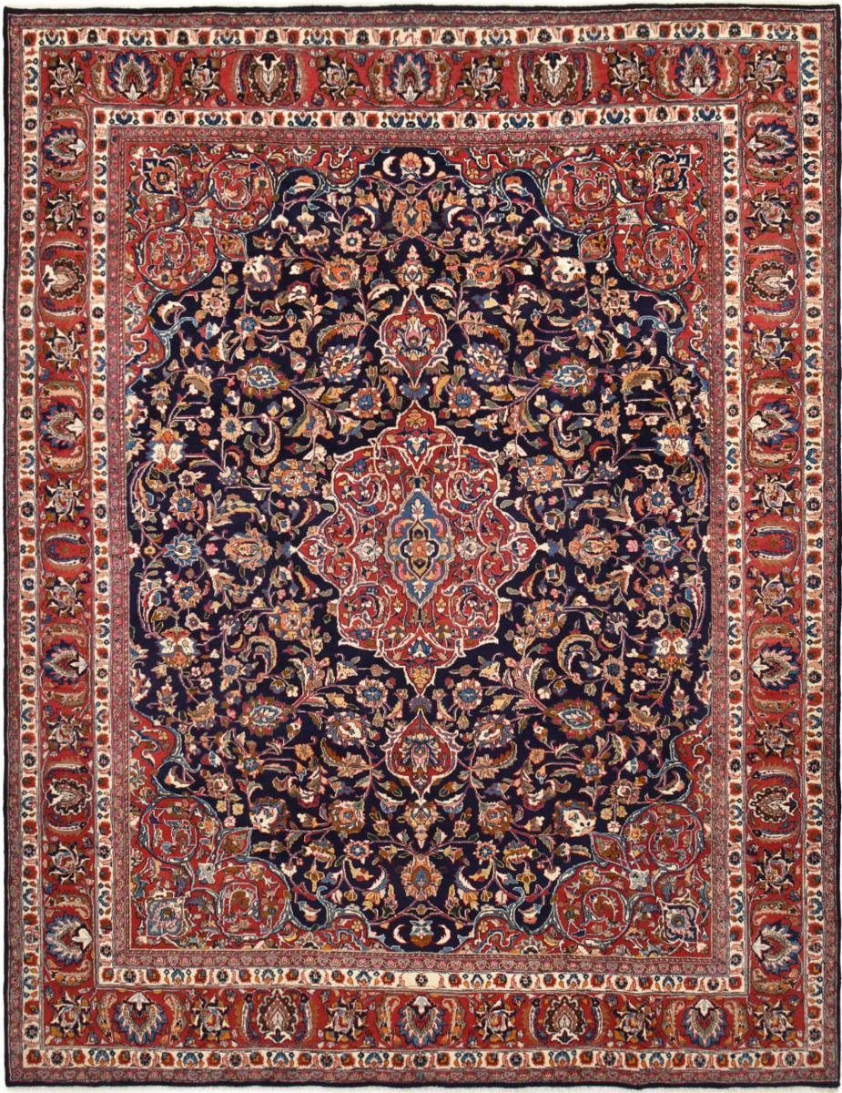 Orientteppich Mashhad 294x373 Handgeknüpfter Orientteppich / Perserteppich, Nain Trading, rechteckig, Höhe: 12 mm
