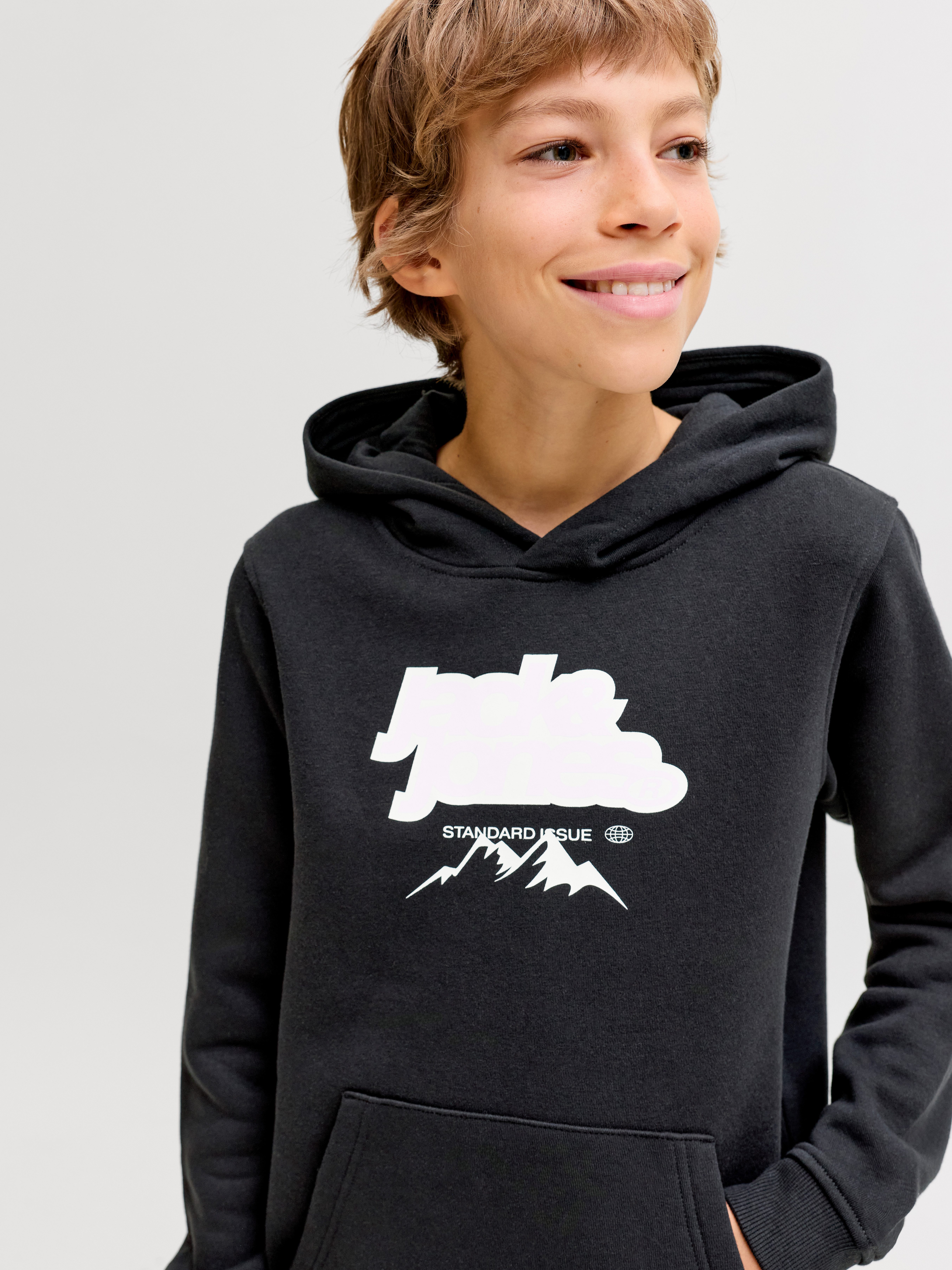 Jack & Jones Junior Kapuzensweatshirt JCOFLARE FRONT SWEAT HOOD FST JNR – Bild 3 von 5