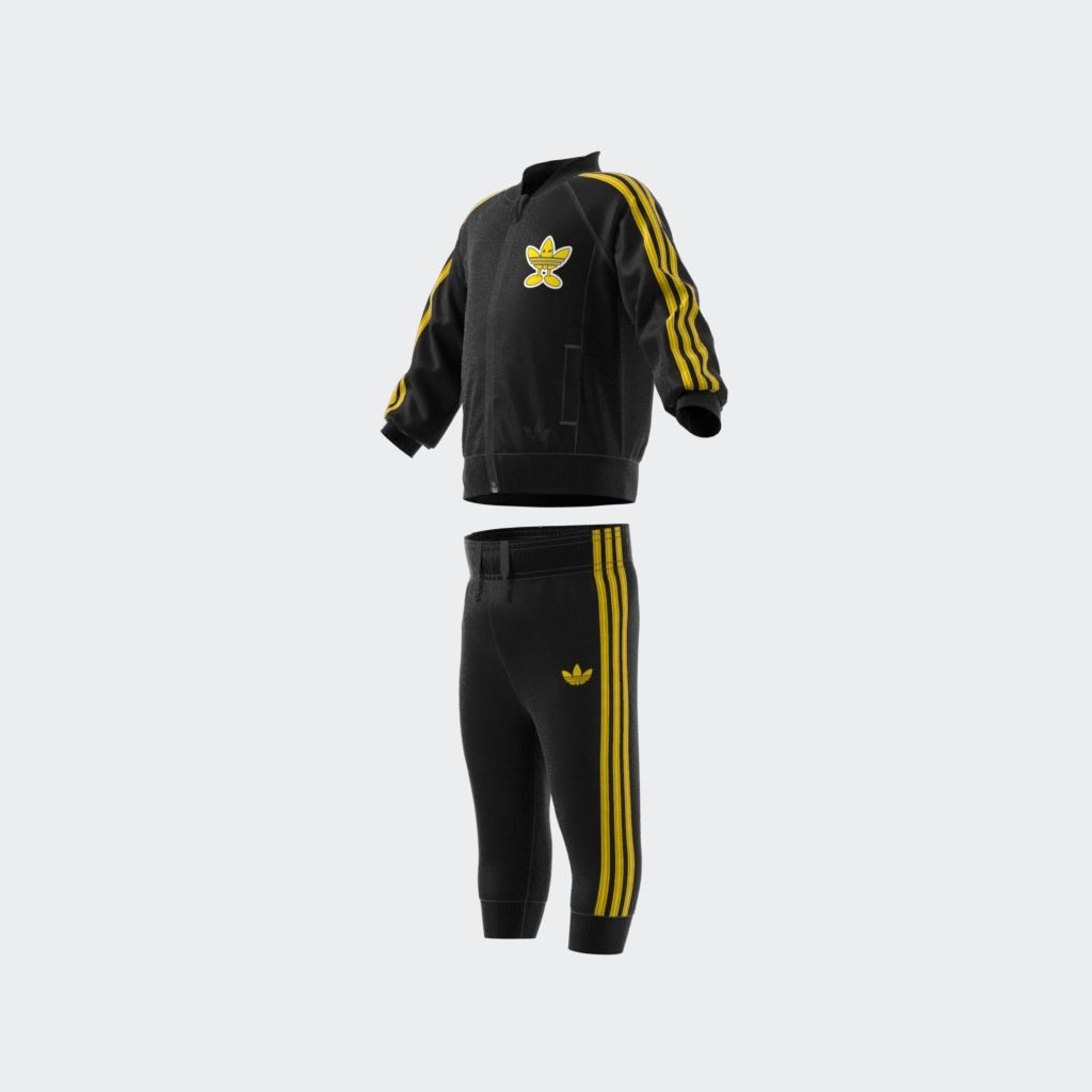 adidas Originals Sporthose ADIDAS ORIGINALS X SMILEY WORLD SST KIDS (2-tlg)