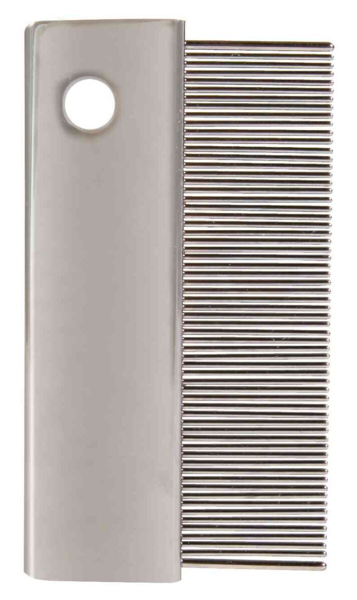 TRIXIE Fellkamm Floh- und Staubkamm, Metall - diverse - 6 cm
