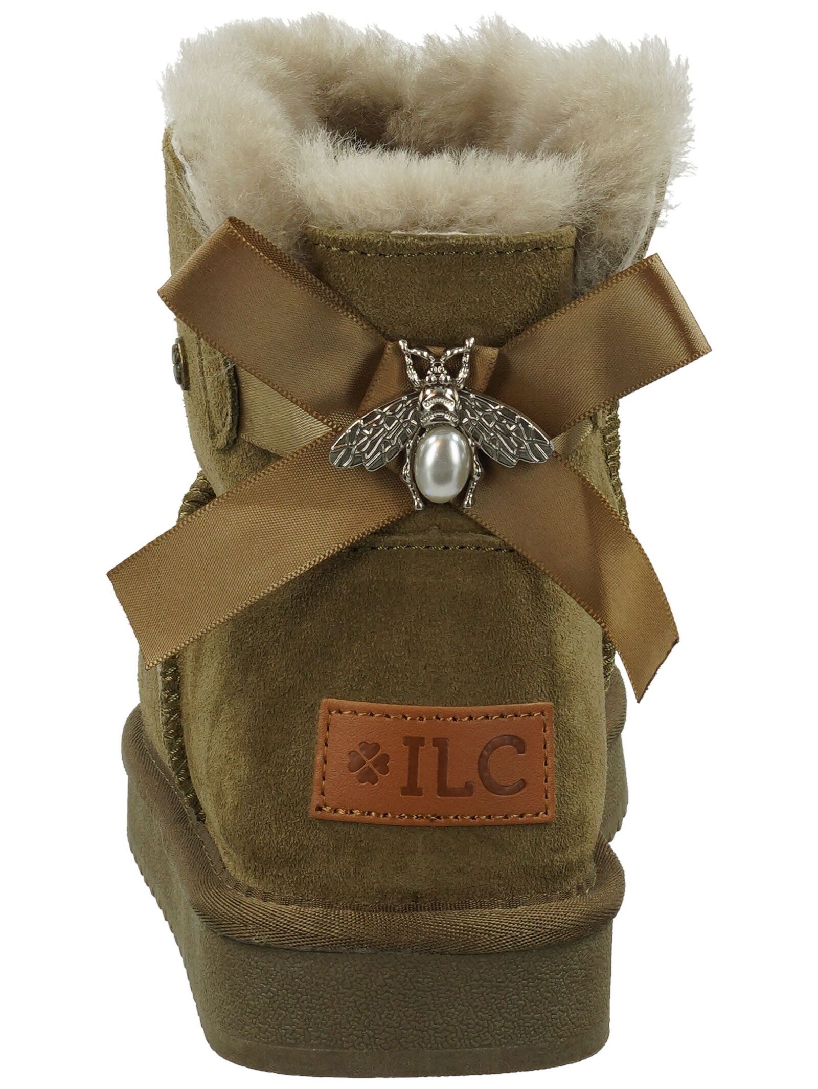 ILC Stiefelette Veloursleder . Stiefelette (1-tlg)