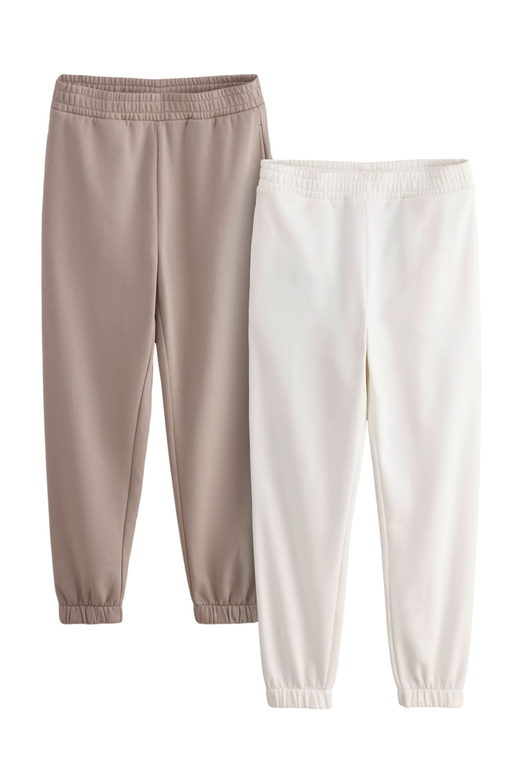 Jogginghose 2er-Pack Jogginghose mit elastischen Bündchen