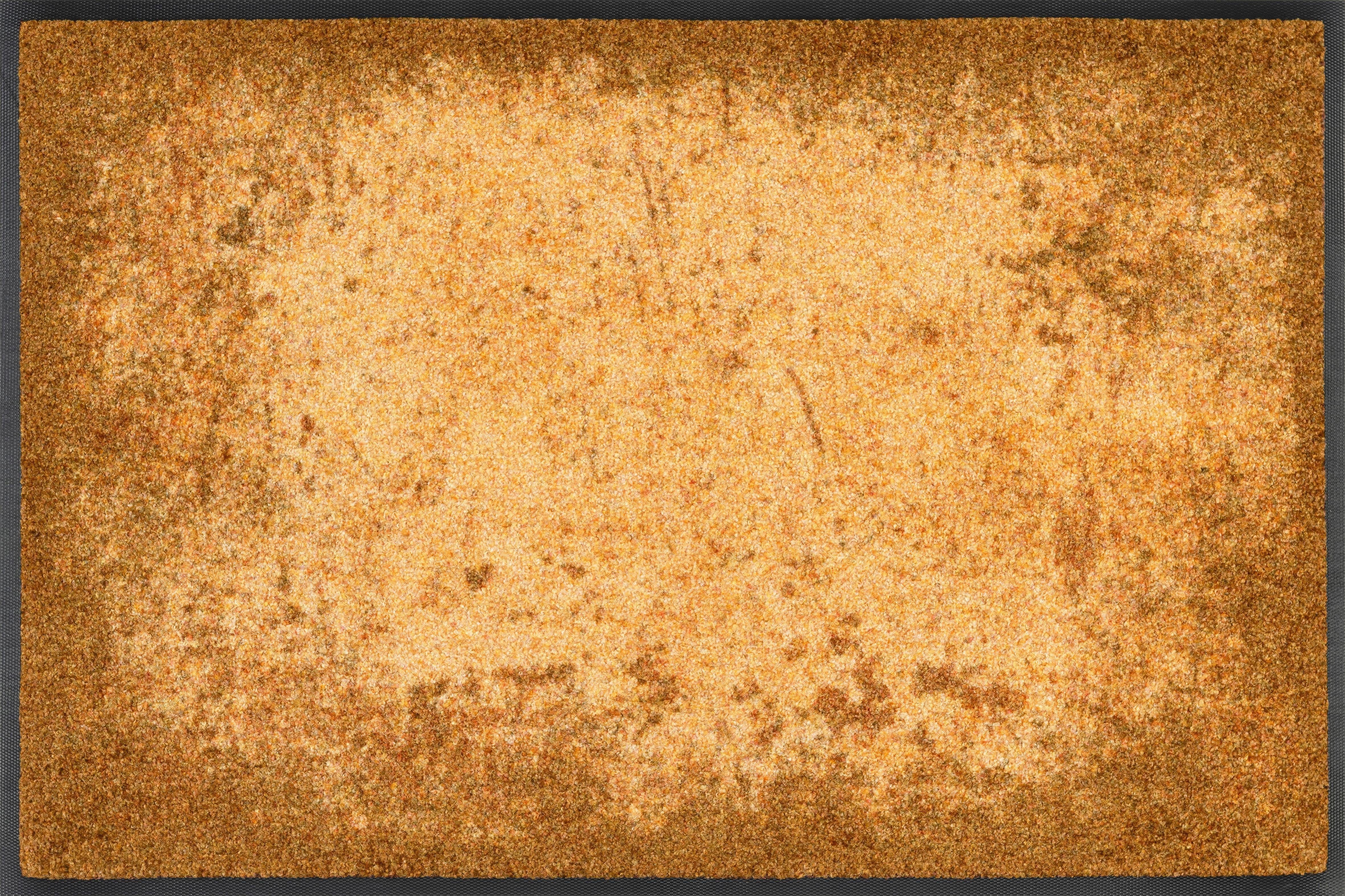 Fußmatte Shades of Grey, wash+dry by Kleen-Tex, rechteckig, Höhe: 7 mm, Schmutzfangmatte, rutschhemmend, waschbar gelb | Fußmatten