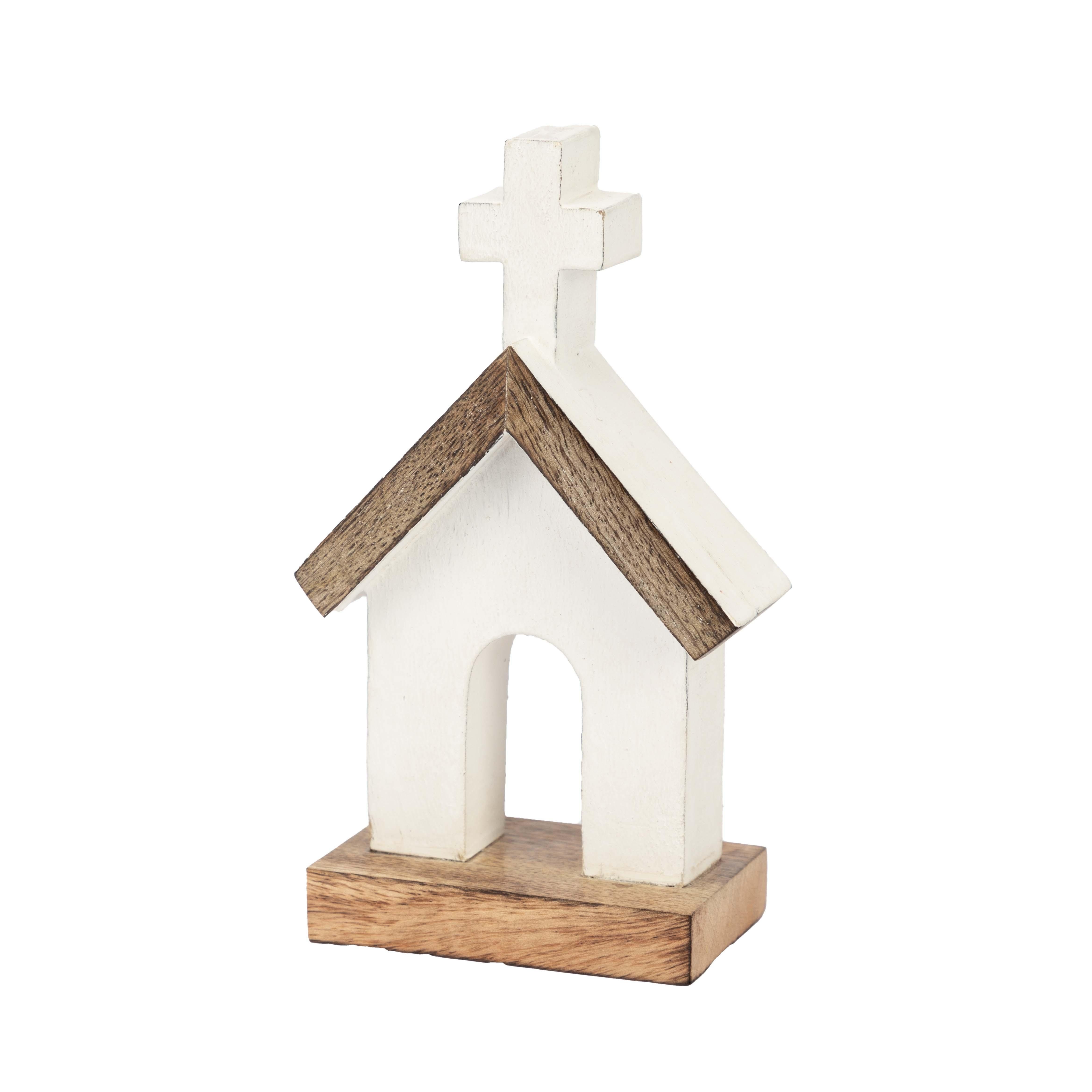 El Puente Dekofigur Deko-Figur "Kirche", Handmade, Handmade