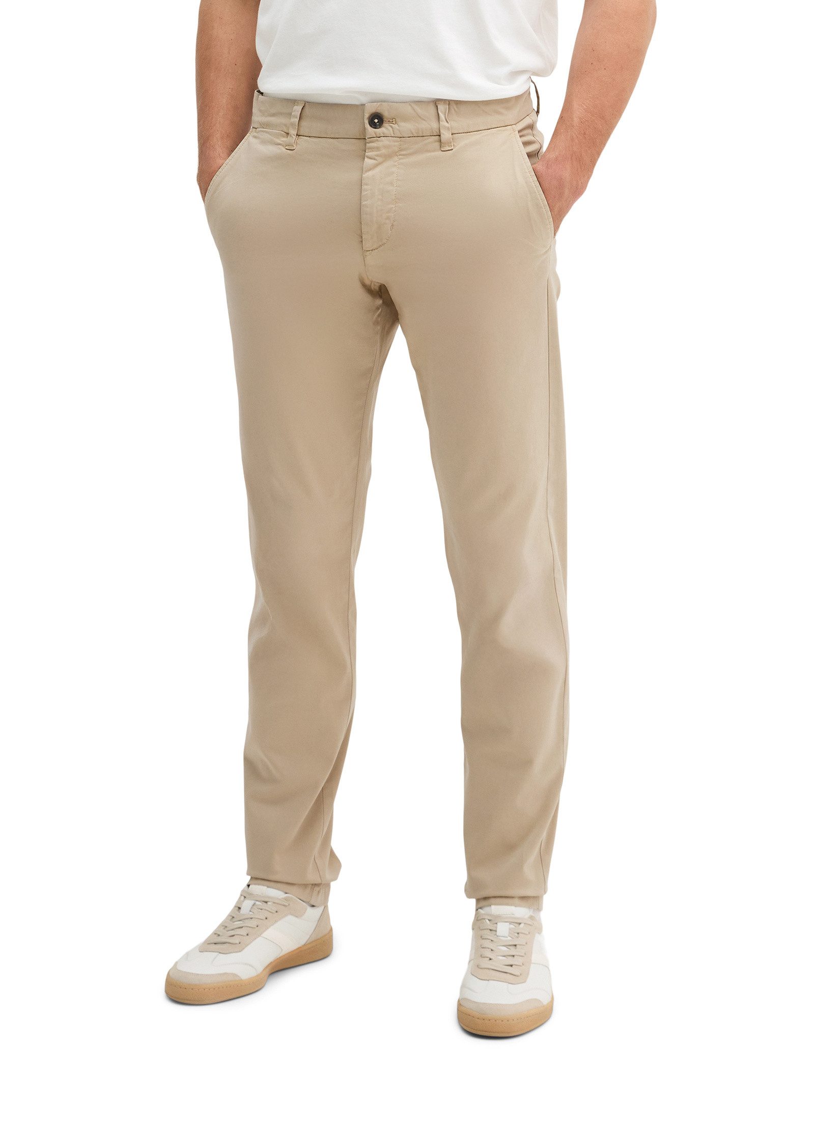 Marc O'Polo Chinohose aus Bio-Baumwoll-Mix