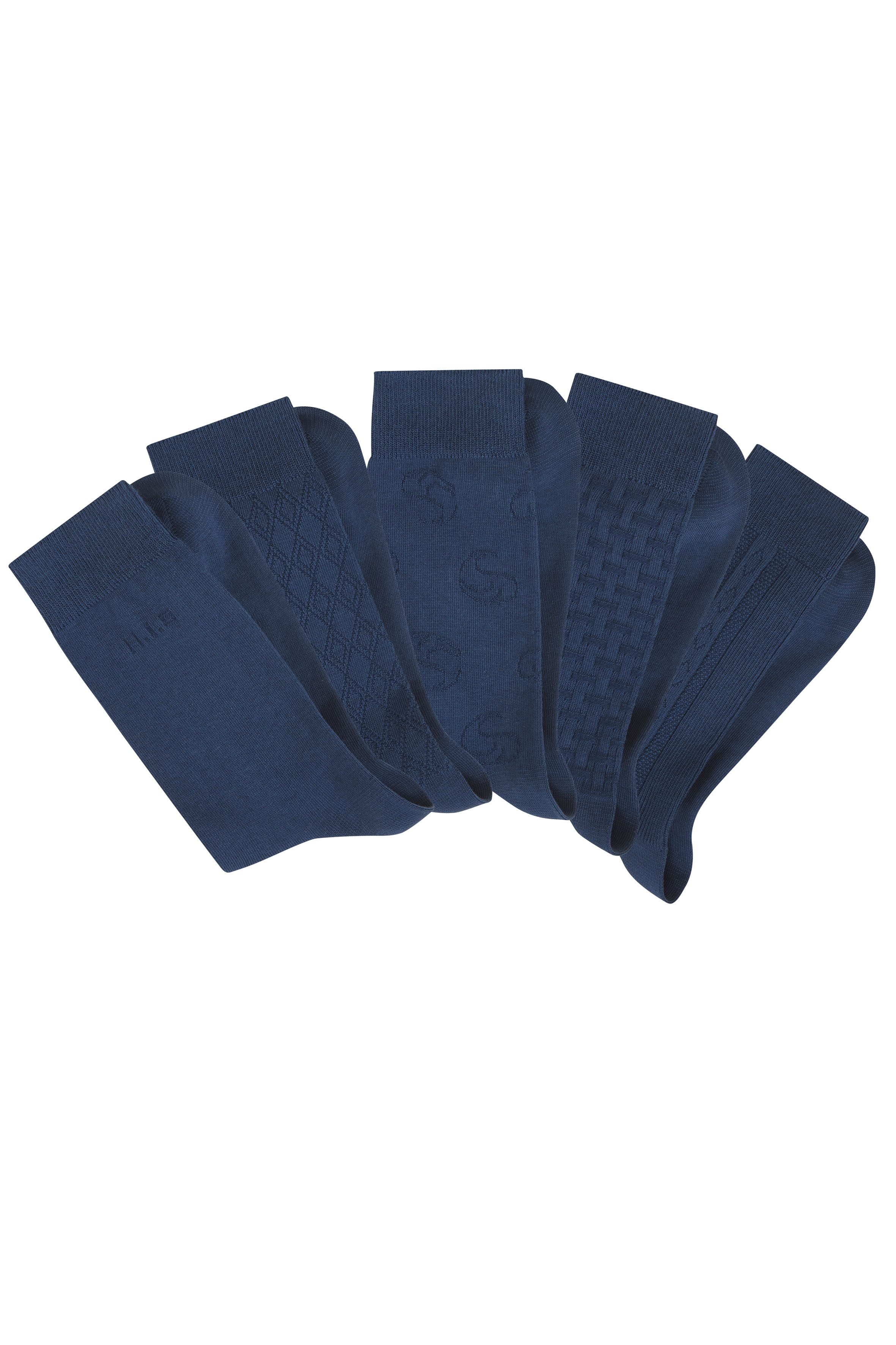 H.I.S Businesssocken (Packung, 5-Paar) mit dezent eingestrickten Designs günstig online kaufen