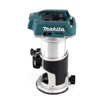 Makita Oberfräse DRT 50 M1J Akku Multifunktionsfräse brushless 18V + 1x Akku 4,0 Ah im