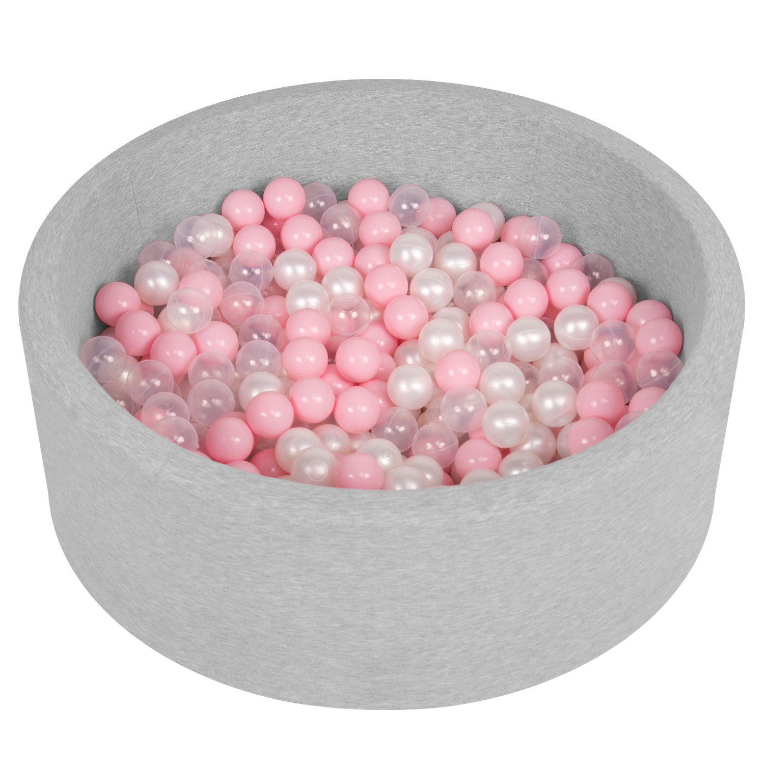 SELONIS Bällebad rundes Bällebad, (Bällepool mit bunten Bällen, 200-tlg., Bällepool mit bunten Bällen), Made in Europe