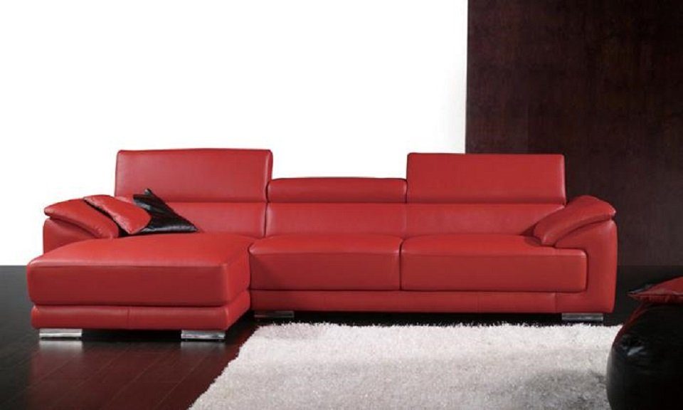 Form Wohnlandschaft, Ecksofa Eckcouch Polster Sofa Couch Made L in Ecke JVmoebel Europe Ecksofa