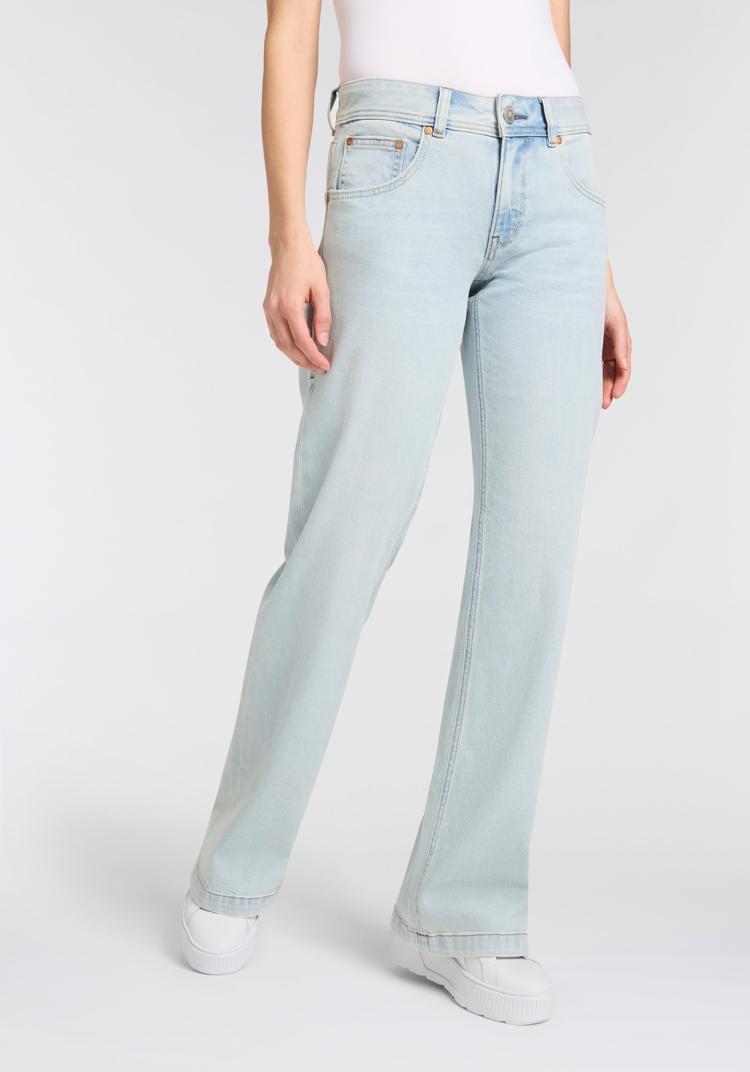 Herrlicher Bootcut-Jeans Edna Denim Comfort günstig online kaufen