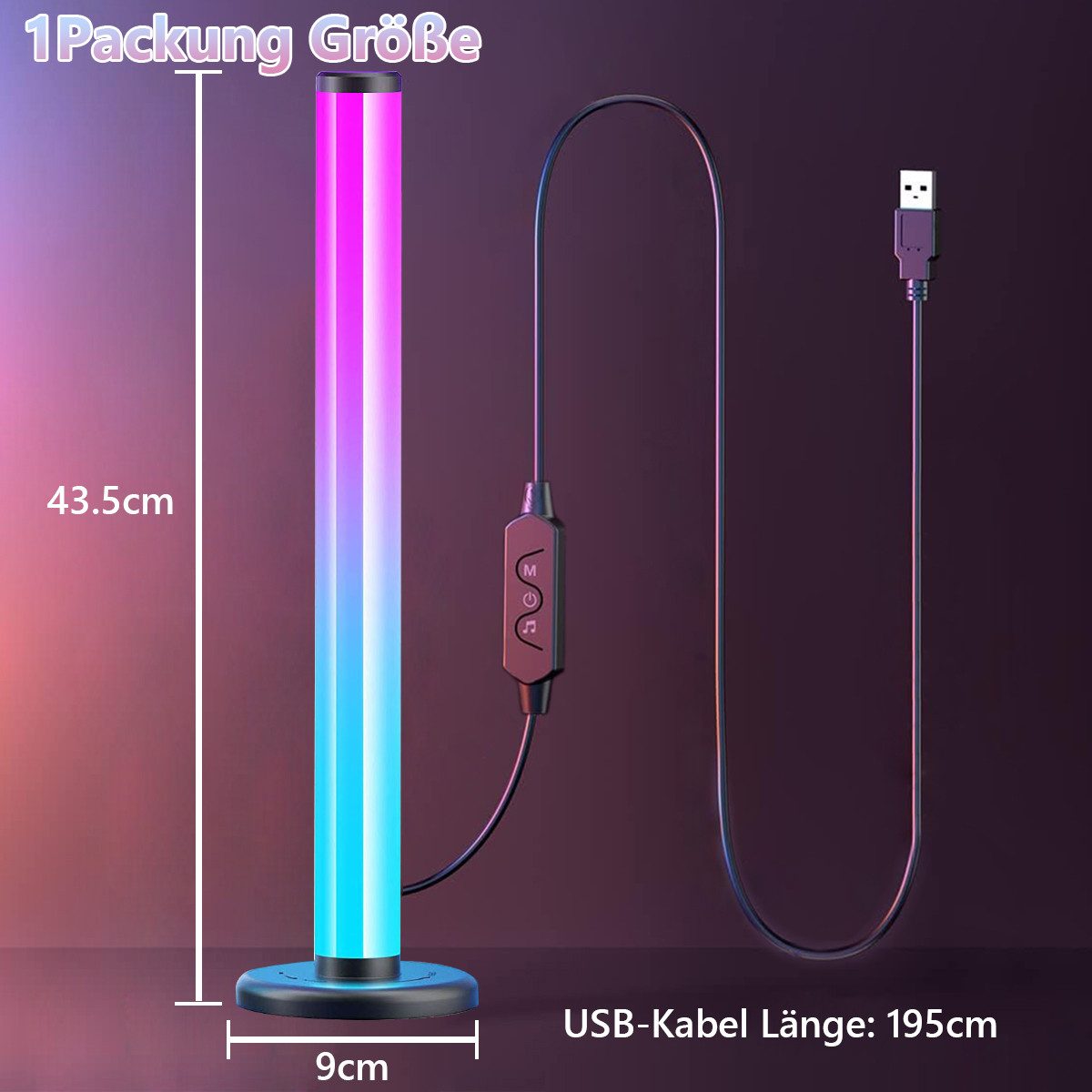 MUPOO LED-Streifen Smart LED Lightbar,TV Ambient günstig online kaufen