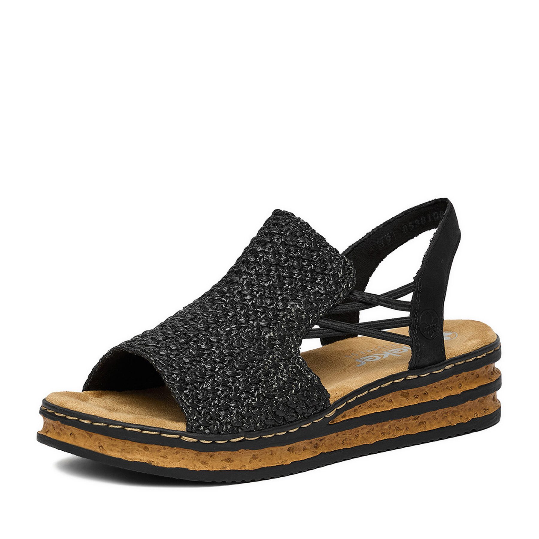 Rieker Rieker Damen-Sandalen Schwarz 62941-00 Sandale