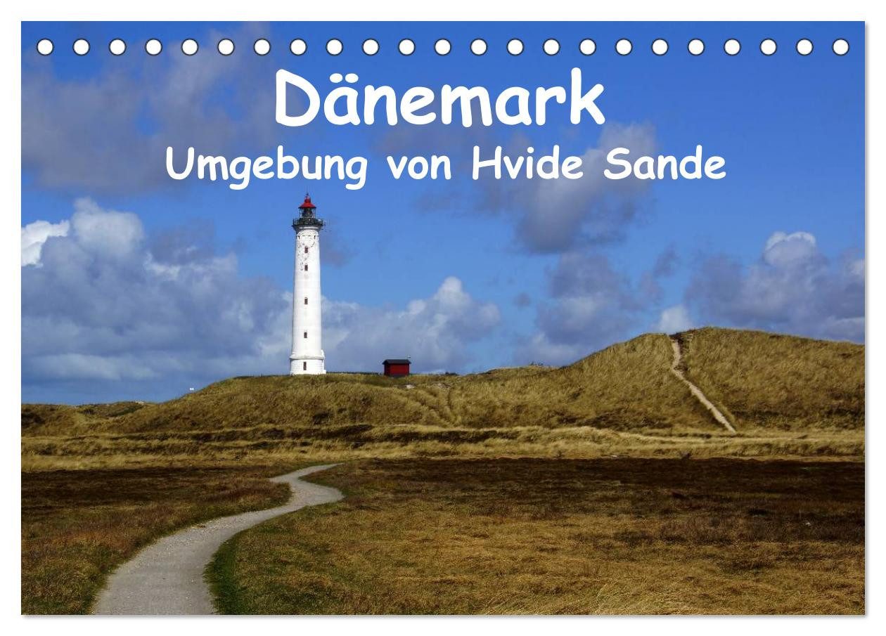 CALVENDO Wandkalender Dänemark - Umgebung von Hvide Sande (Tischkalender 2026 DIN A5 quer)
