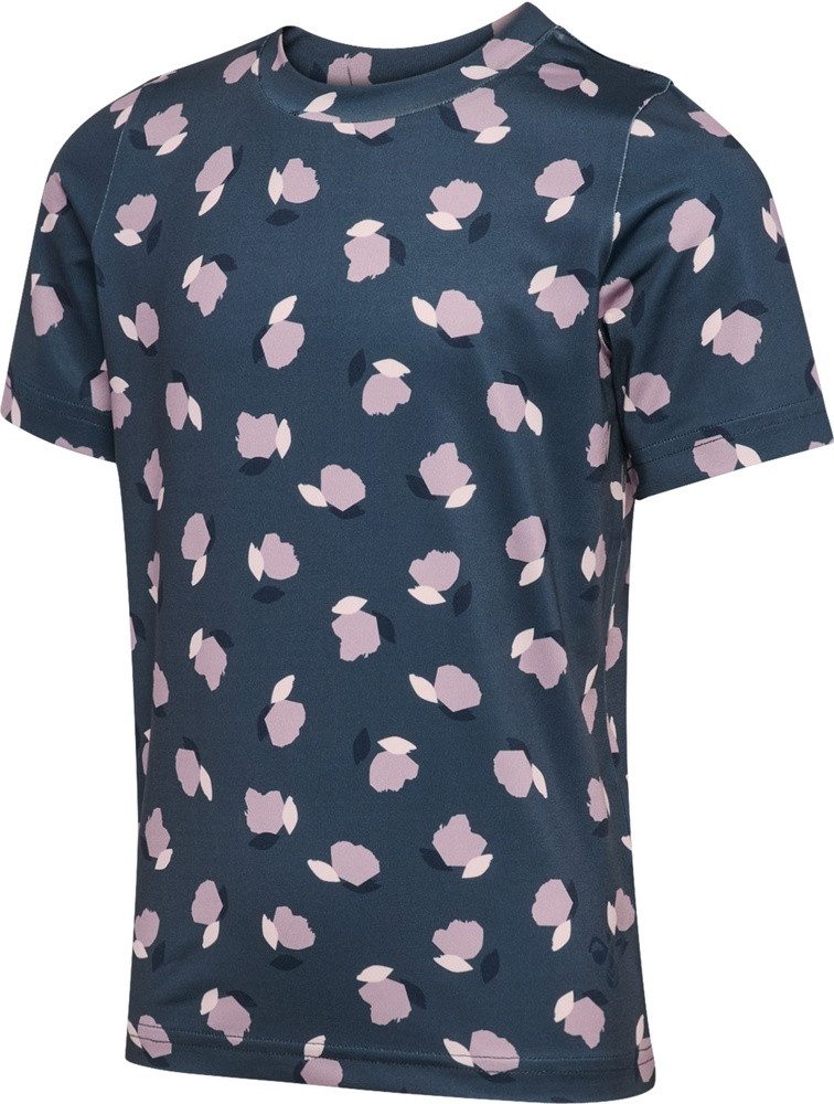 Trainingsshirt Hmljr Fitted Aop Gym T-Shirt S/S