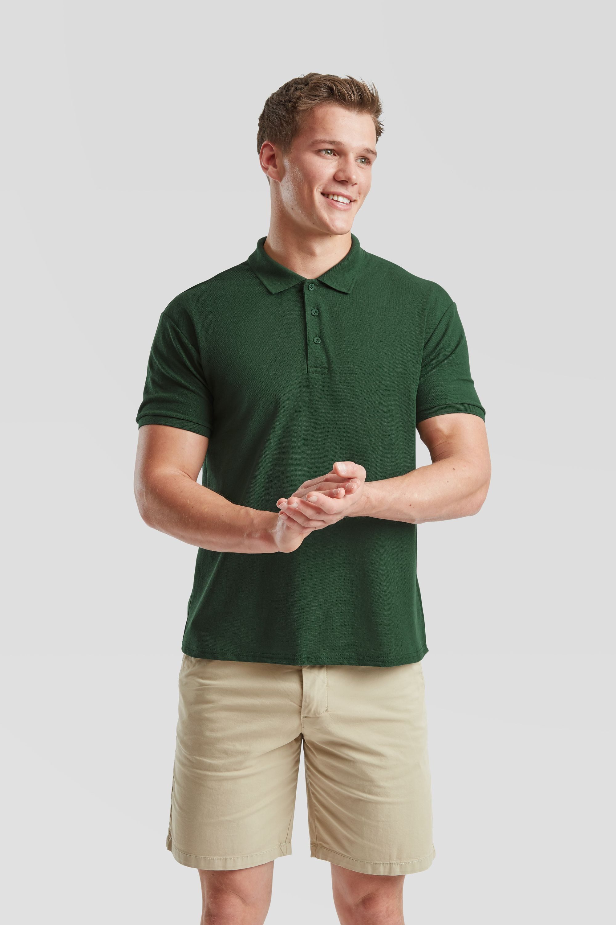 Fruit of the Loom Poloshirt Fruit of the Loom 65/35 Polo – Bild 3 von 5