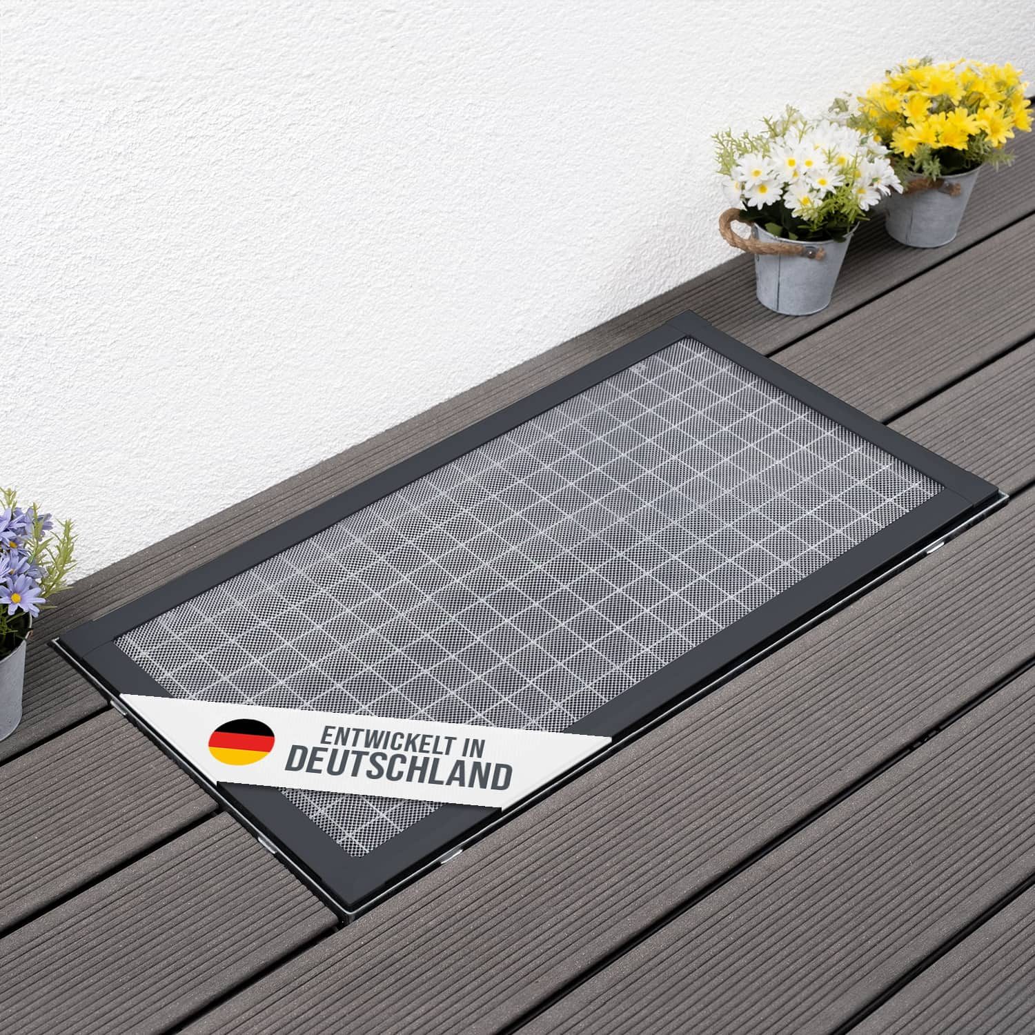 empasa Lichtschachtabdeckung "EXPERT", Kellerschachtabdeckung mit Schnellverschluss - EVA