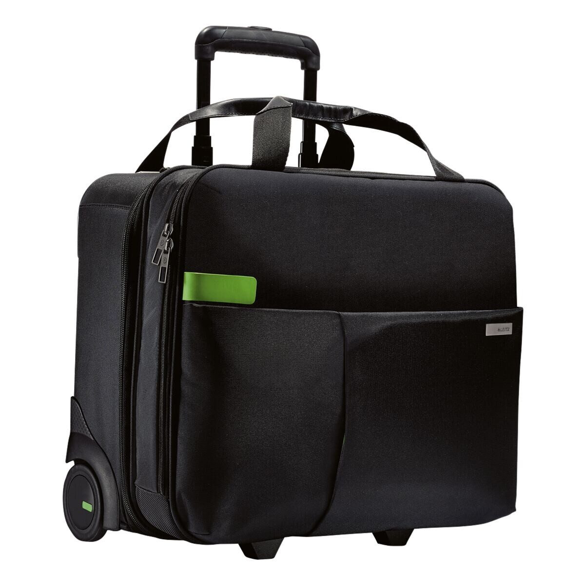 LEITZ Business-Trolley Smart Traveller Complete, mit 17 Fächern, inkl. seitlichem Schirm-Fach