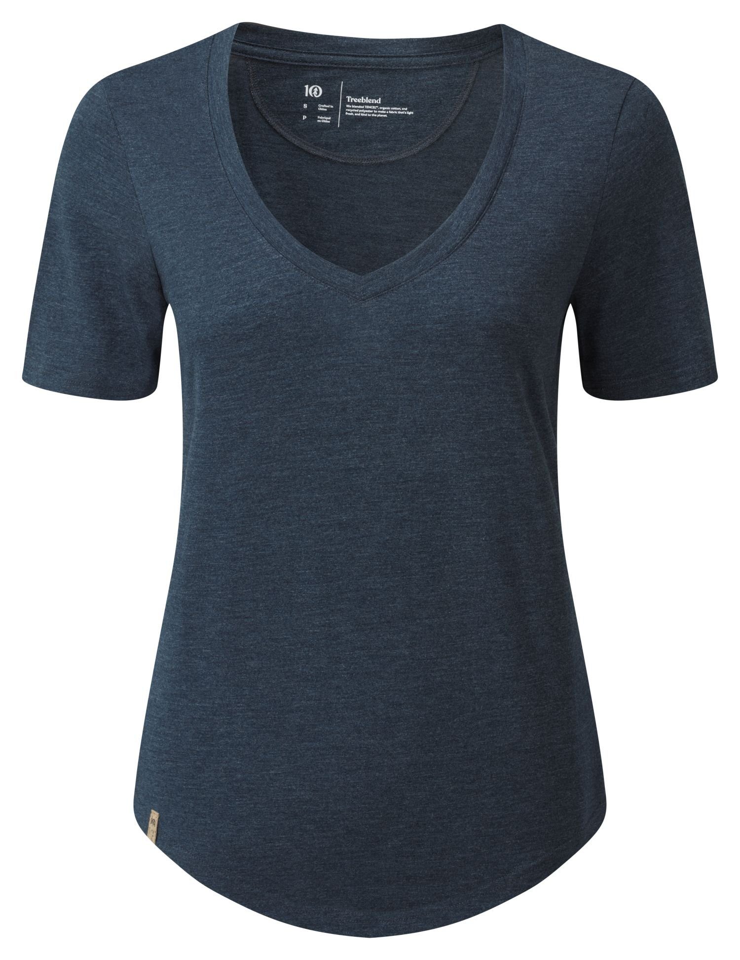 tentree T-Shirt Womens Treeblend V-Neck T-Shirt