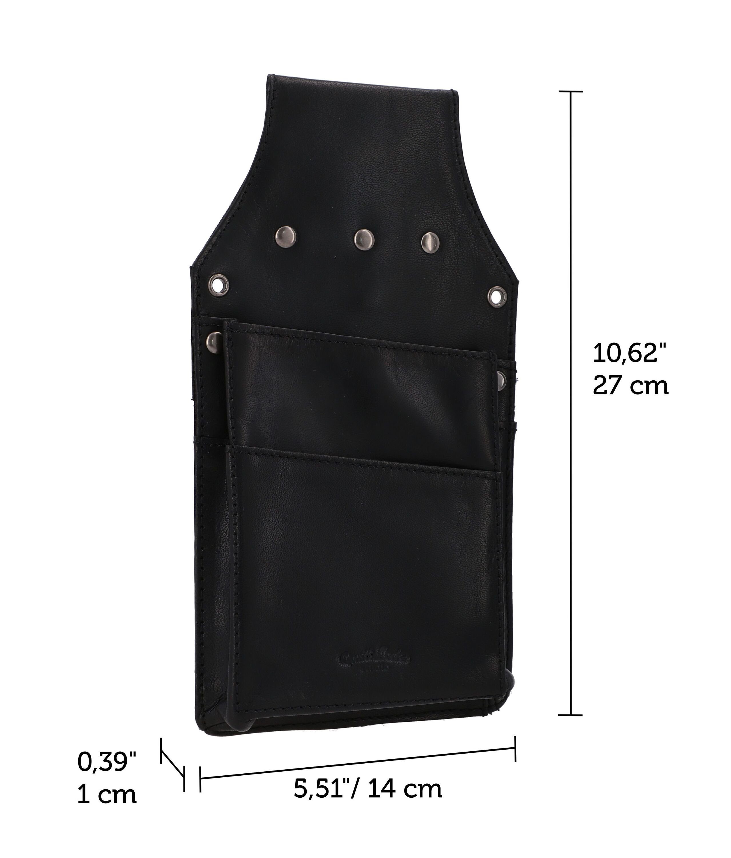 Gusti Leder Geldbörse Gusti Leder Kellner Geldbörse Alisa (Hochformat, 1-tlg., Hochformat)