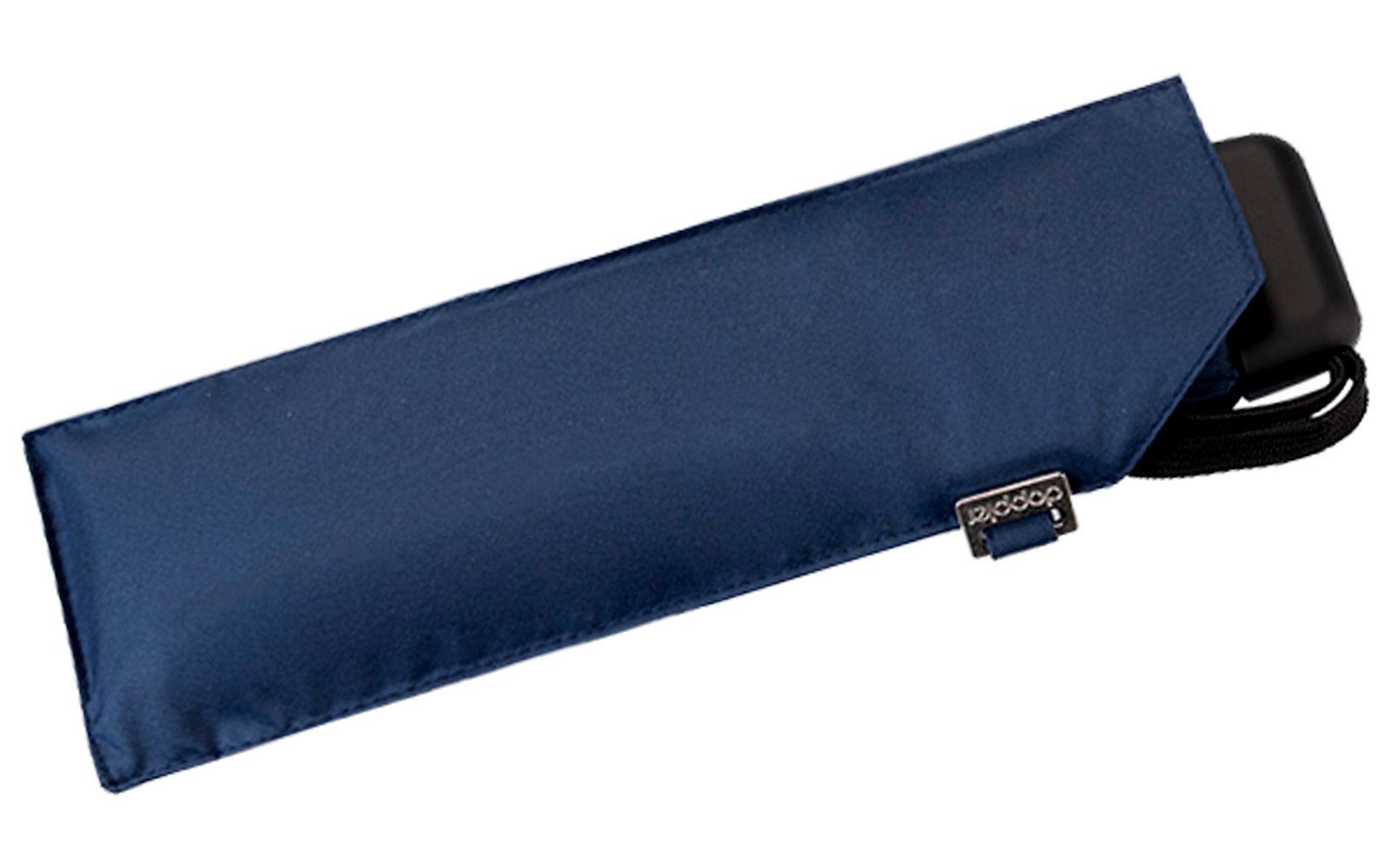 doppler® Taschenregenschirm Mini Carbonsteel Slim Damen, extrem flache und sehr leicht