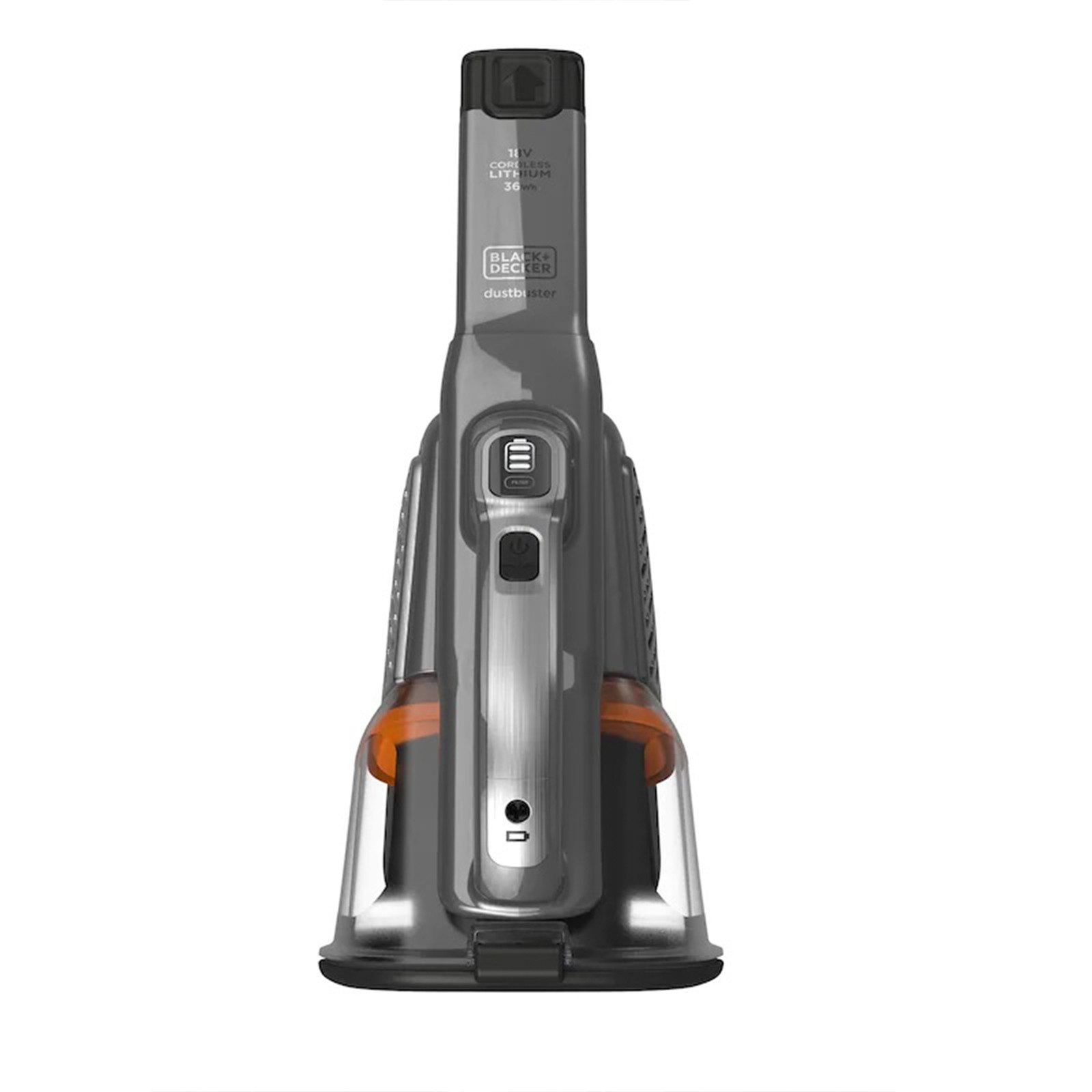 Black + Decker Bodenstaubsauger BHHV520BT 18V Dustbuster, Eco Smart Ladetechnologie, Zeigt aktuellen Ladezustand – Bild 3 von 5