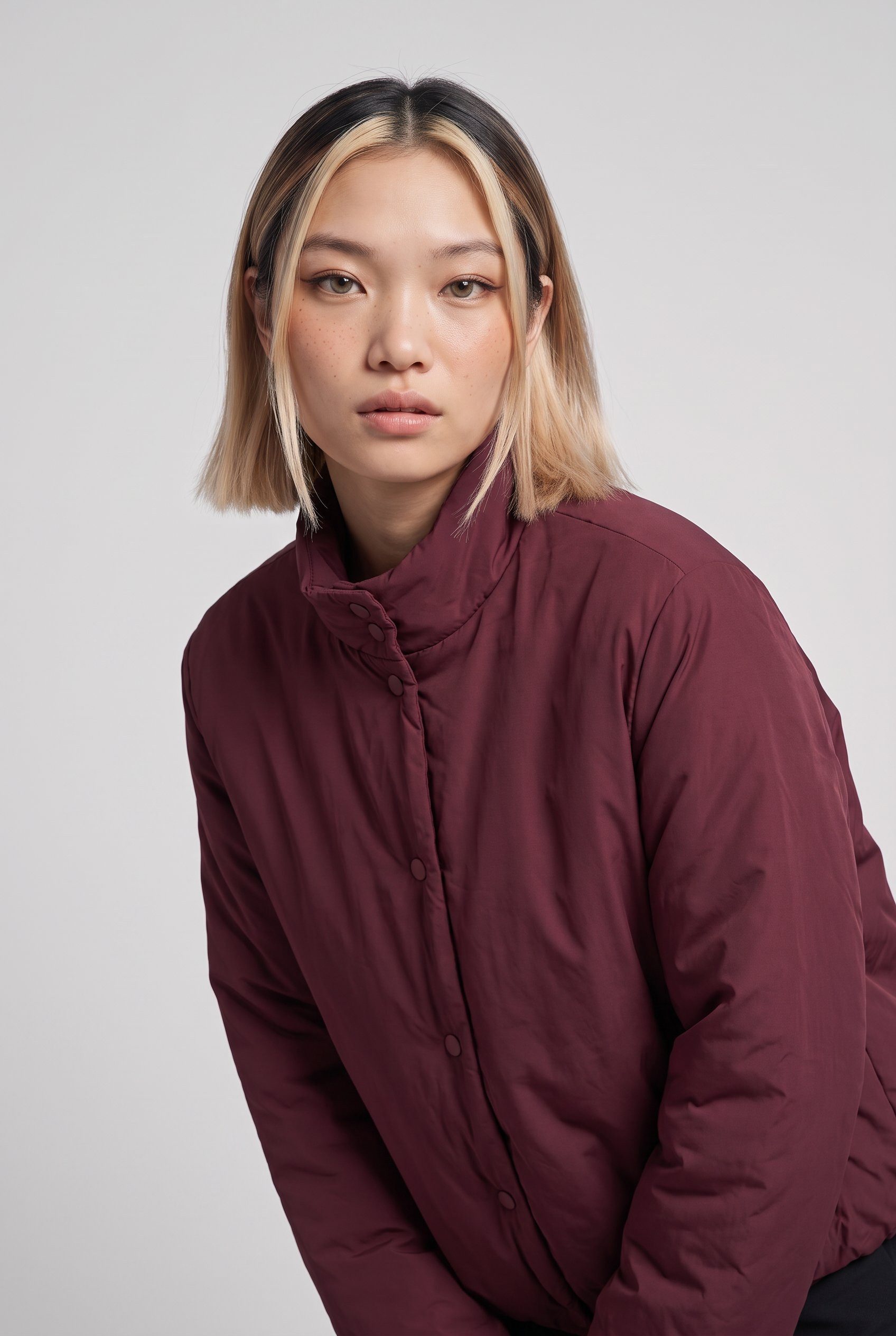 Vero Moda Kurzjacke VMROSIA SHORT JACKET BOO Kunstfaser