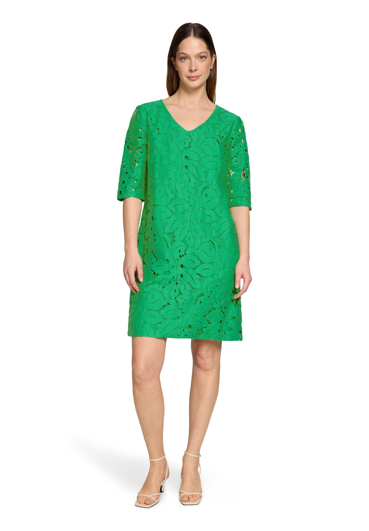 Betty Barclay Spitzenkleid Damen mit V-Ausschnitt