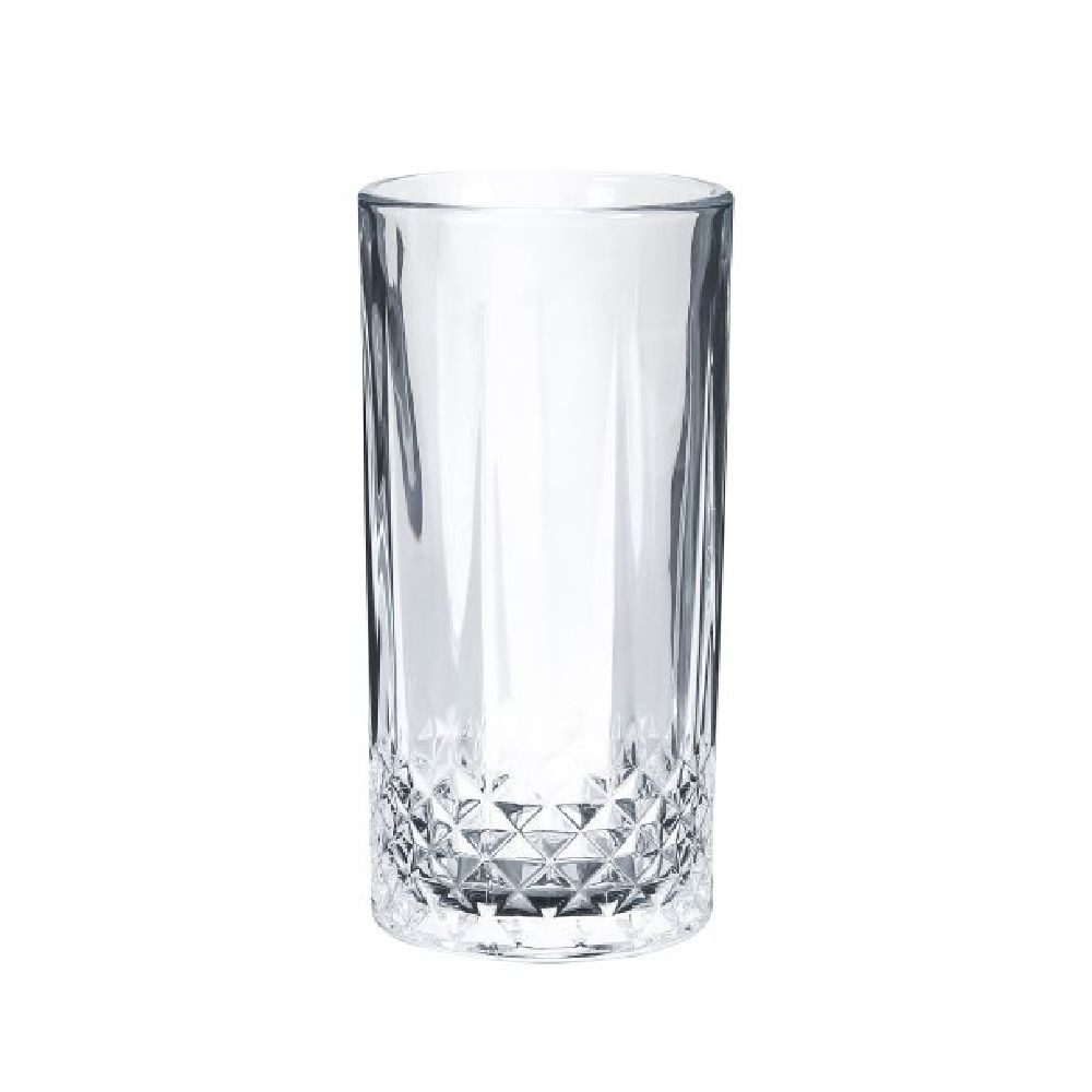 axentia Longdrinkglas 6 Trinkgläser 375ml Wassergläser Saftglas Longdrinkgläser Cocktailgläs, Glas