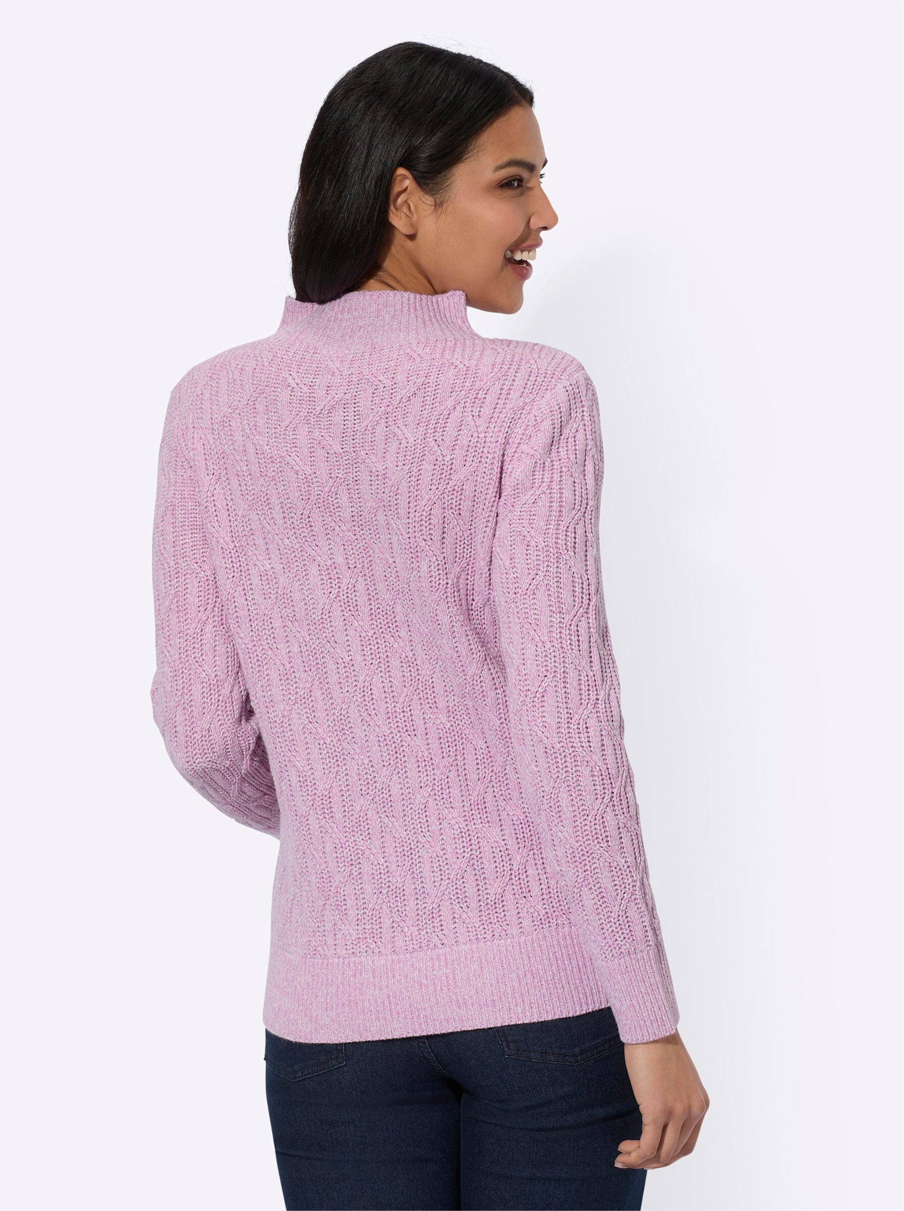 Sieh an! Strickpullover Langarm-Pullover günstig online kaufen