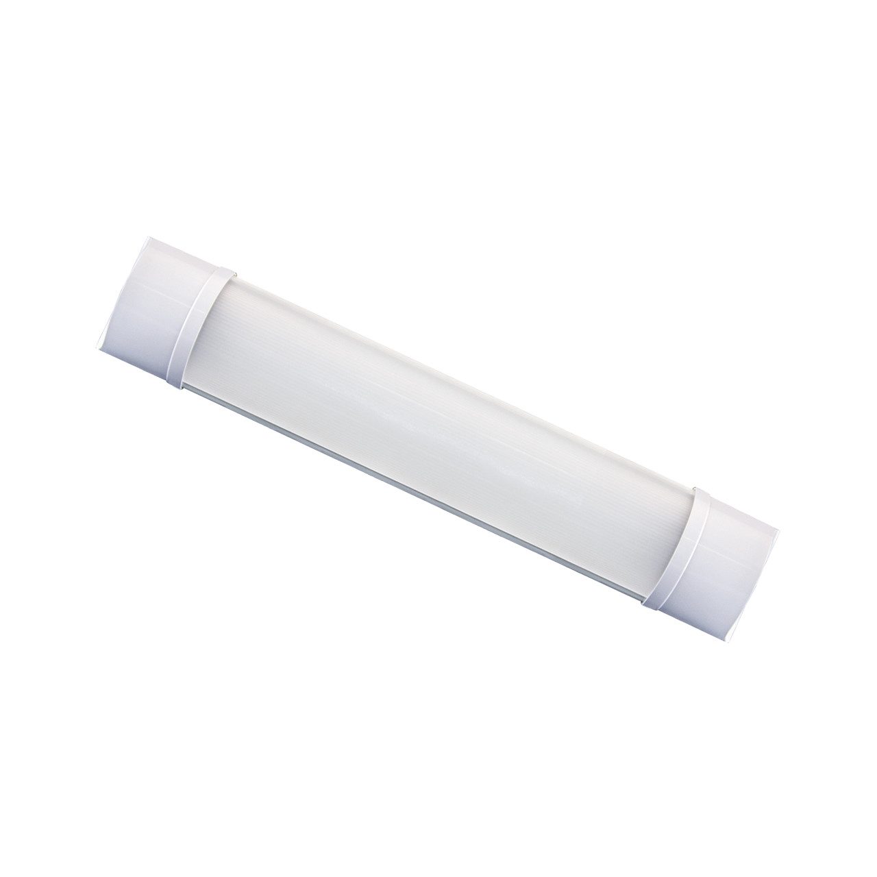 Licht-Erlebnisse Deckenleuchte MILES, LED, Neutralweiß, LED IP42 Weiß länglich neutralweiß 4100 K 1040 lm