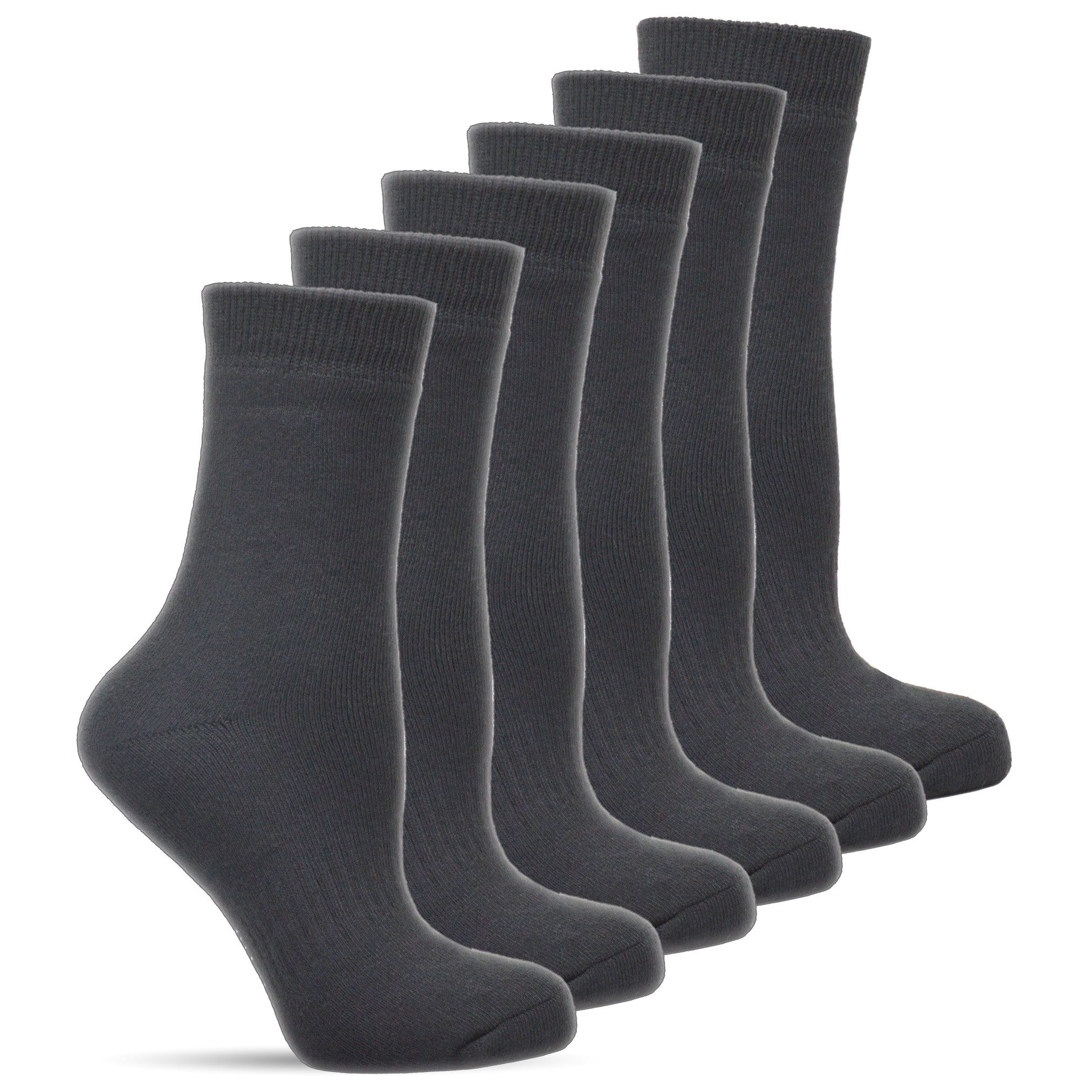 Frostfighter Thermosocken warme Зимние носки für Damen (6 Paar) Vollfrottee Innenfutter, dicke, weiche gefütterte Носки