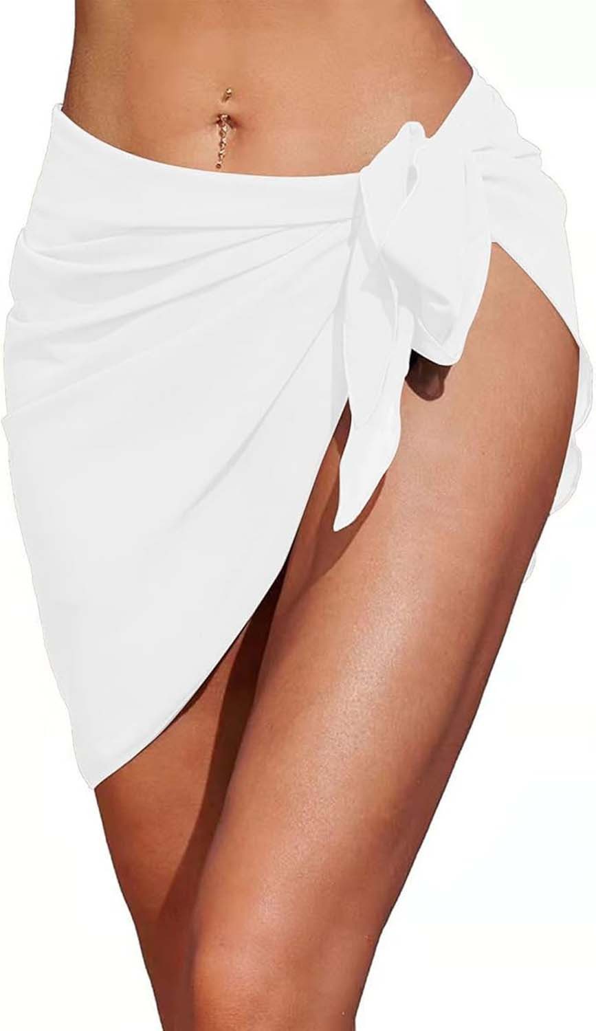 Oemmn Sarong Damen Strand Sarong Tuch Wrap Vertuschung Wickelrock Beach