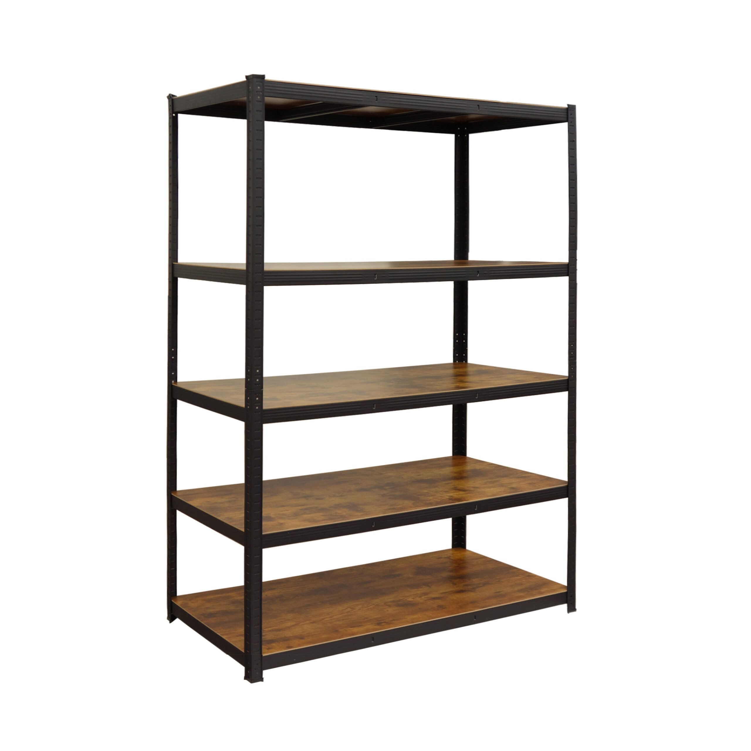 relaxdays Schwerlastregal Industrial 500 kg, 1-tlg., 40 x 120 x 200 cm
