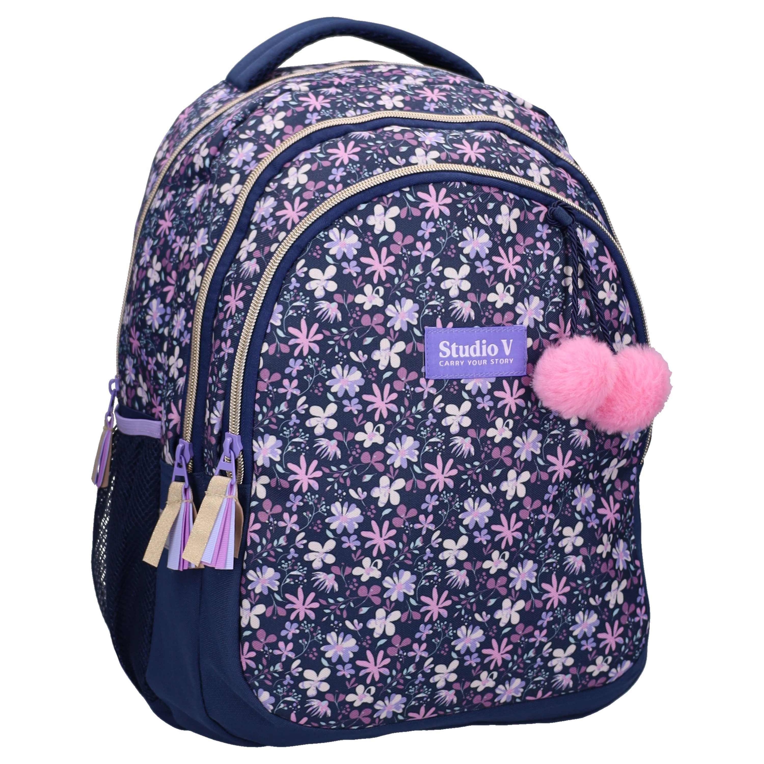 Rucksack Flower Bomb Kinder Backpack Schultasche Tagesrucksack 44 cm