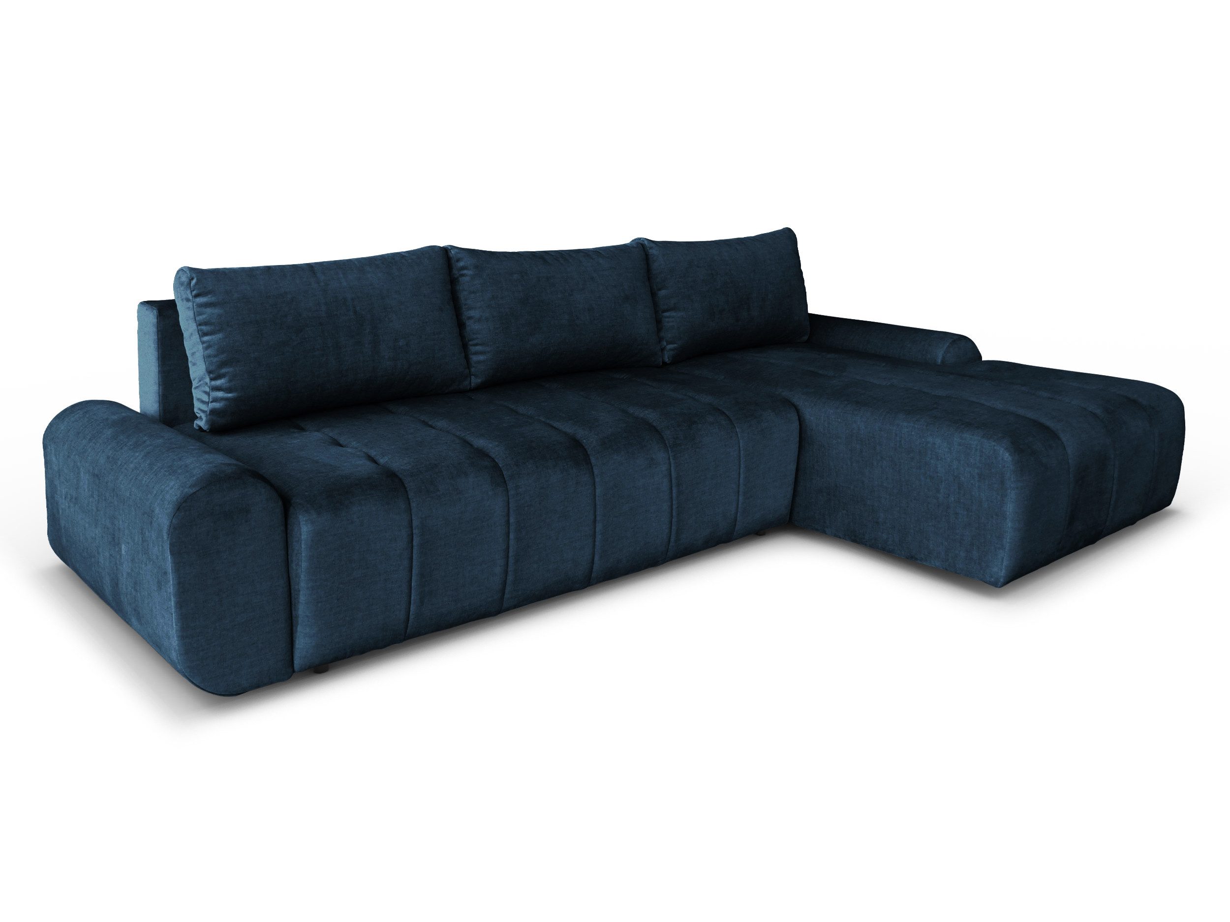 Beautysofa Ecksofa COSTA mit Schlaffunktion & Bettkasten, modernes Design