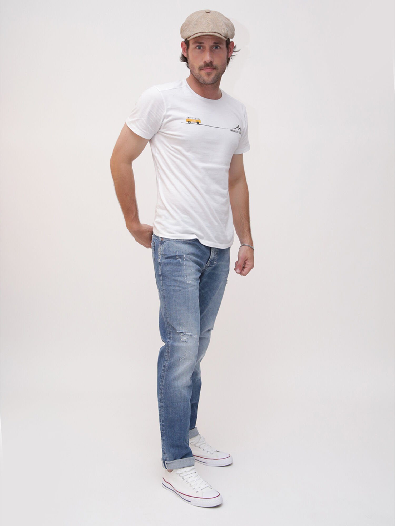 Miracle of Denim 5-Pocket-Jeans Thommy Comfort Fit Angenehmer Tragekomfort | Stretchjeans