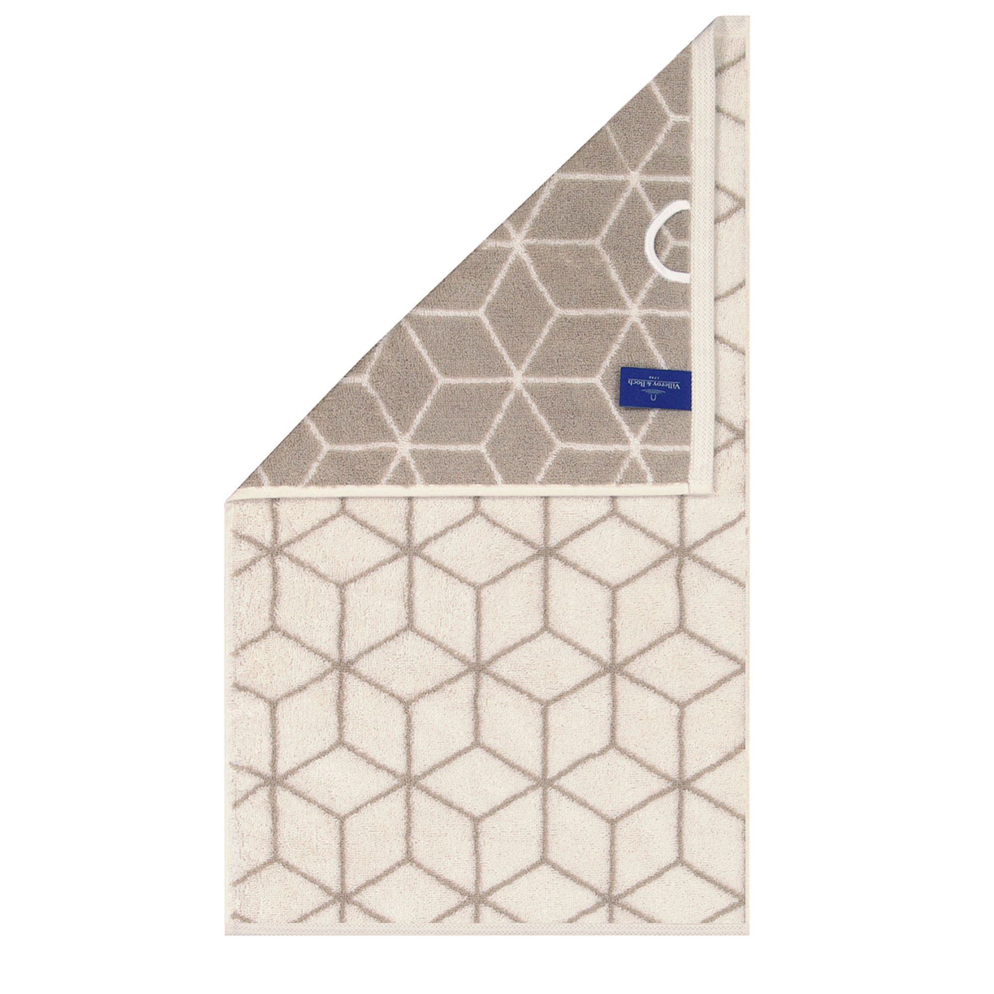Villeroy & Boch Gästehandtücher Unisex Gästetuch 3er Pack Baumwolle, Frottier (Packung, 3-St)