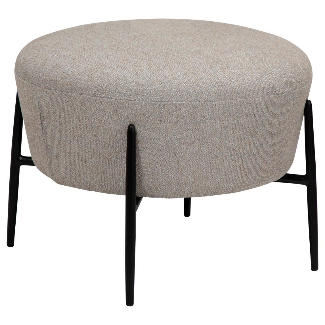 ebuy24 Pouf Orbit Dan-Form Pouf Bouclé hellgrau.