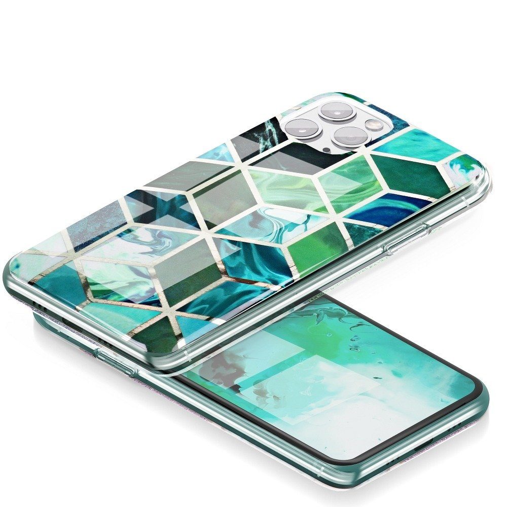 cofi1453 Handyhülle Handy Hülle "Marble Cosmo" Muster Handyschale, Handy Hülle Schutz Cover Case "Marble Cosmo" Muster Handyschale Tasche