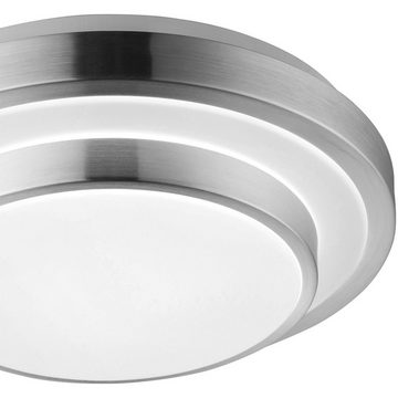 Globo Deckenleuchte Deckenleuchte LED Wohnzimmer Deckenlampe Aluminium Rund 29 cm 41738-12