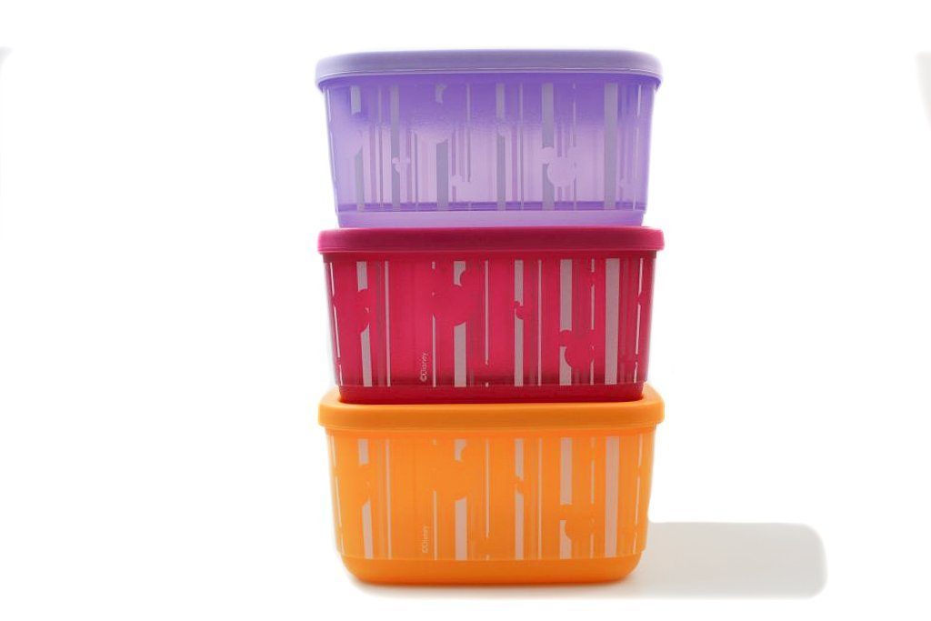 TUPPERWARE Frischhaltedose Cubix Set Mickey Mouse 650 ml + SPÜLTUCH