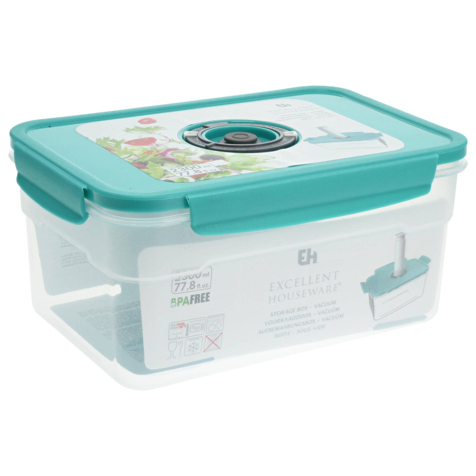 Excellent Houseware Vorratsglas, Glas, (einzeln, einzeln)